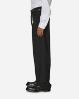 Random Identities High Waisted Pants Black Pants Trousers RAN04P011 BLACK