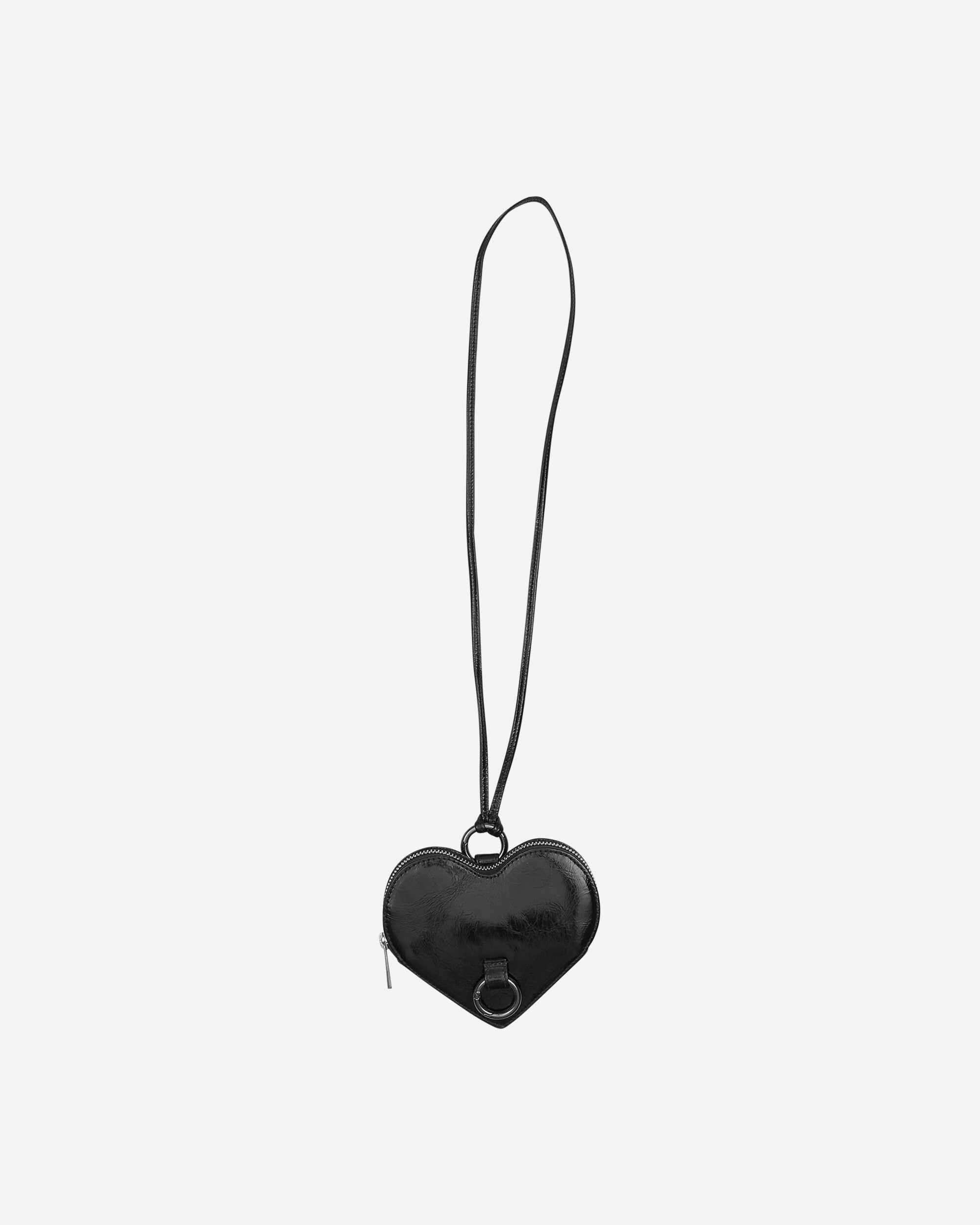 Safsafu Wmns Amor Neck Wallet Black Exclusive Black Bags and Backpacks Pouches 1-23-B9 007