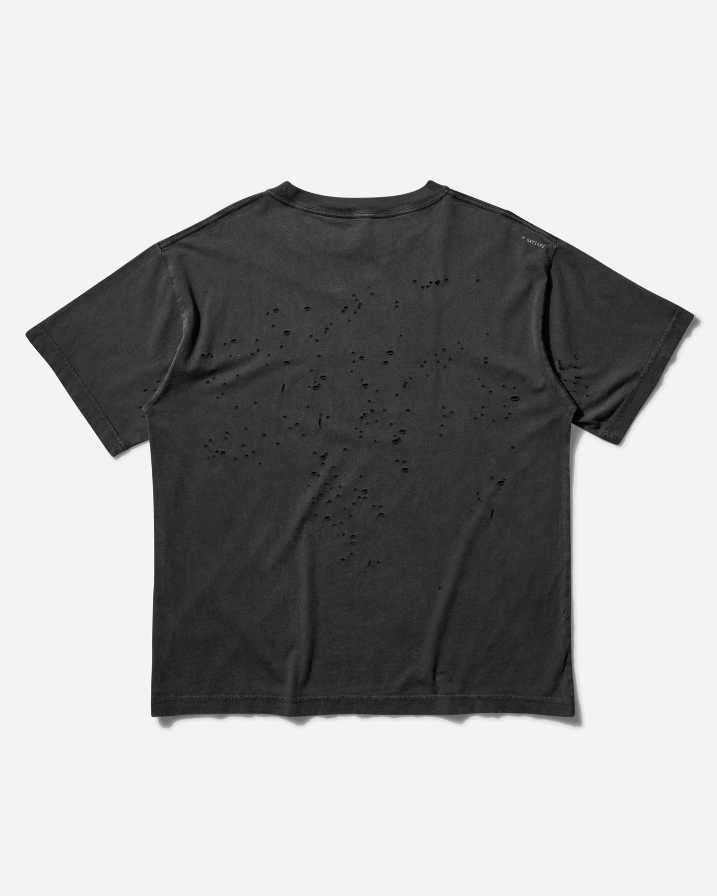 Satisfy Mothtech T-Shirt Faded Black T-Shirts Shortsleeve 11006 AB-WA