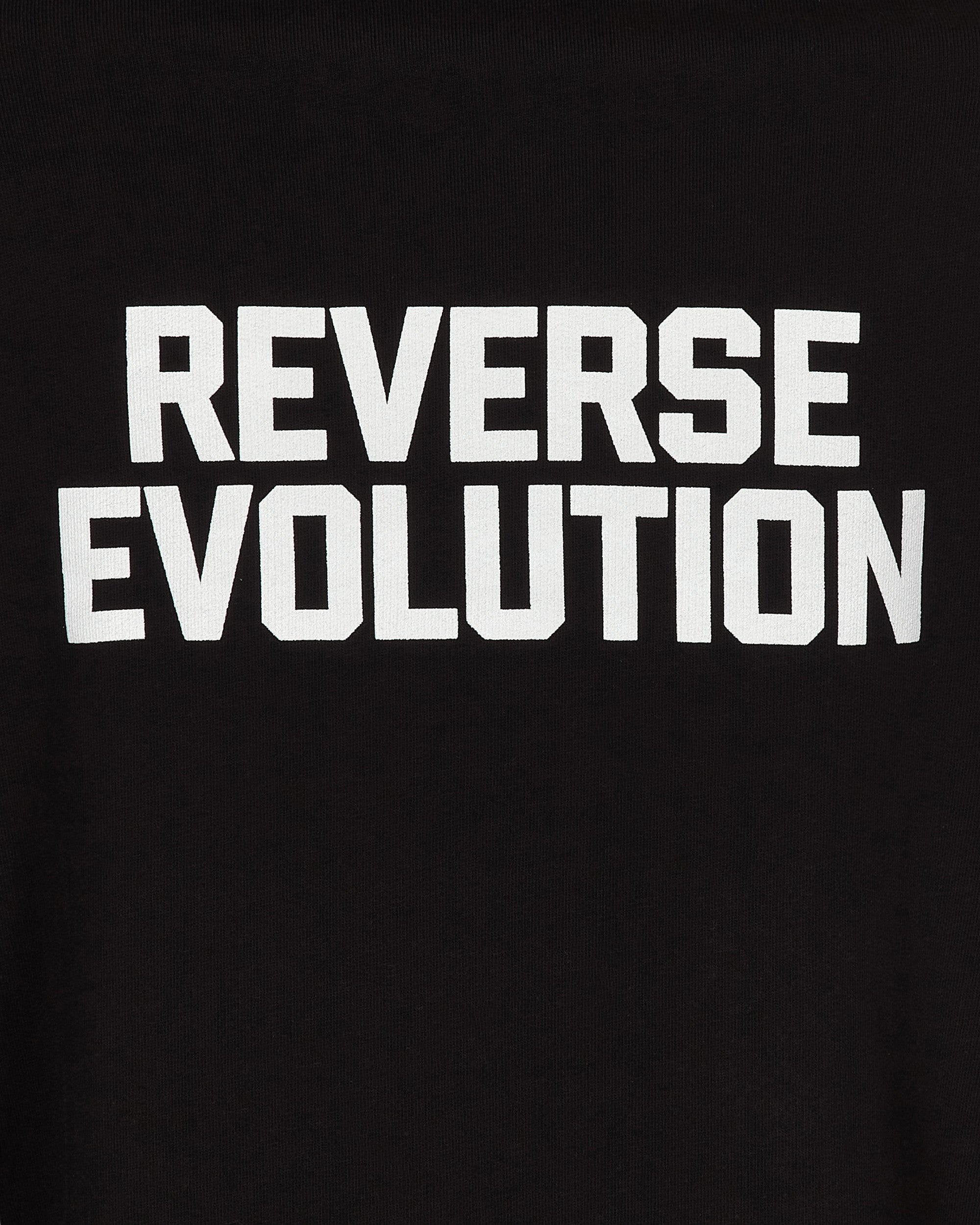 Slam Jam Devo Reverse Evolution Hoodie Black/Silver Sweatshirts Hoodies BBM0010JY03 BLS001