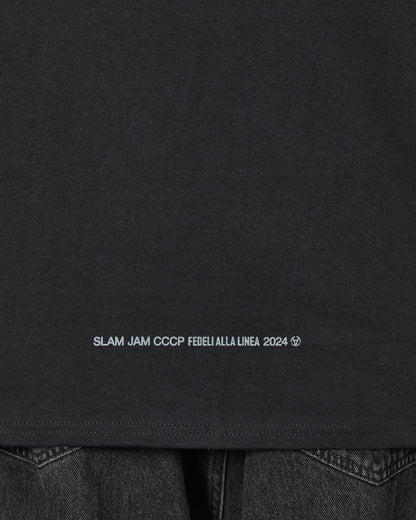 Slam Jam Cccp Produci Consuma Crepa T-Shirt Black T-Shirts Shortsleeve SFCCCPPRODT 2