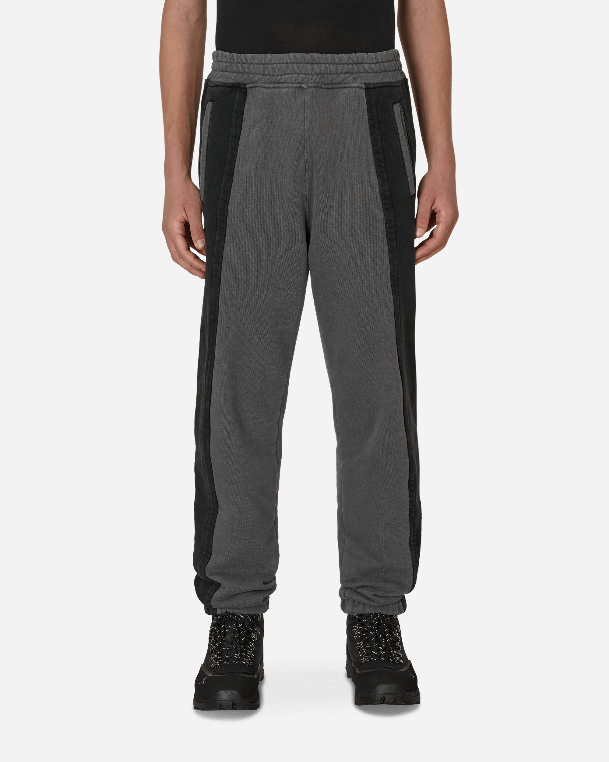 Slam Jam Panel Sweatpant Gray Black Pants Sweatpants SBM0020FA12 GRYBL01