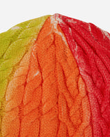 Stüssy Spray Multi Knit Beanie Orange Multi Hats Beanies 1321203 2530