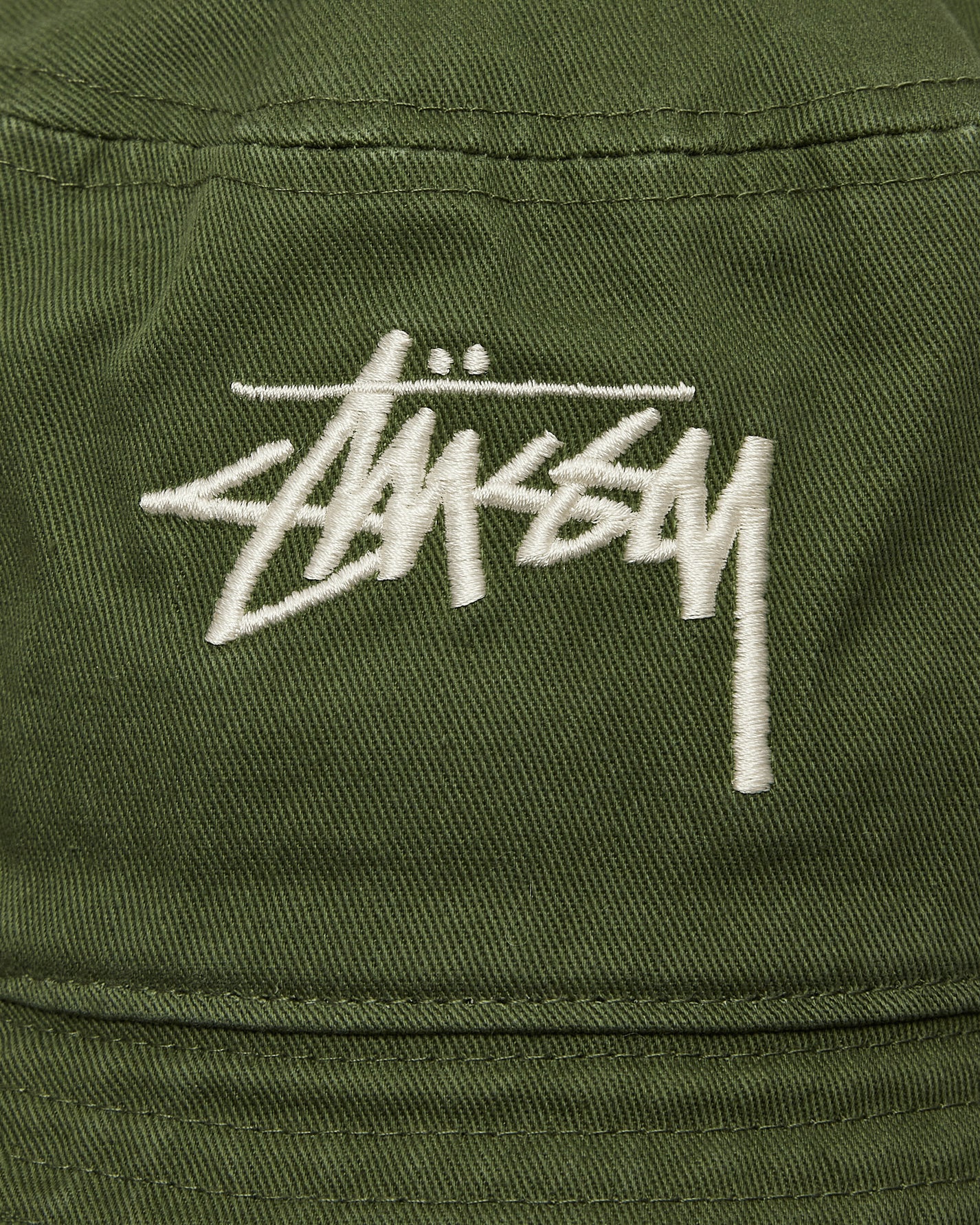 Stüssy Big Stock Bucket  Hat Olive Hats Bucket 1321182NEW OLIV