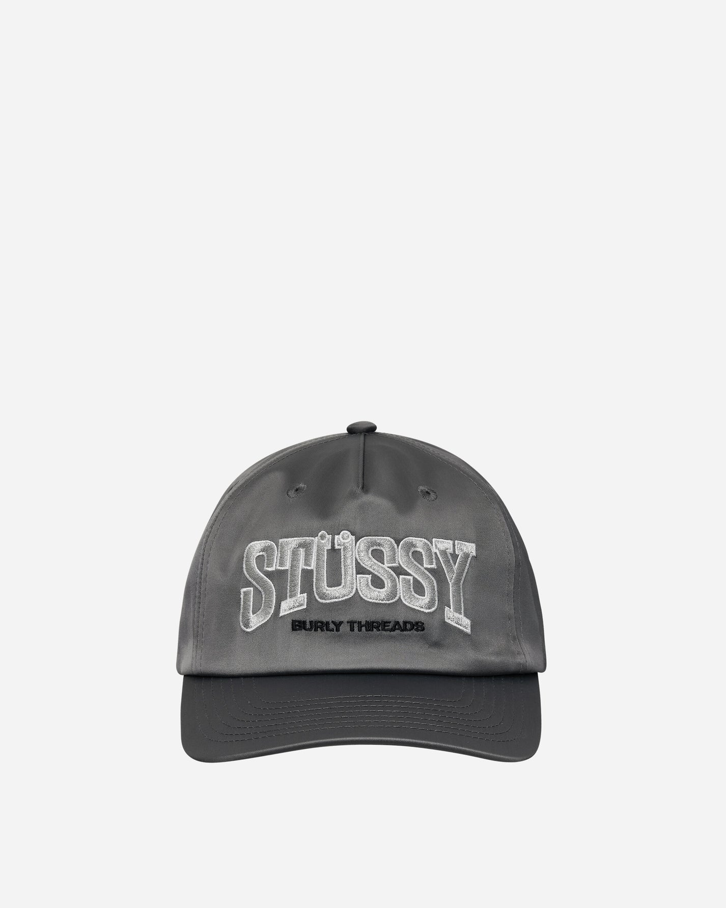 Stüssy Md Burly Threads Cap Grey Hats Caps 1311161SJ 0008