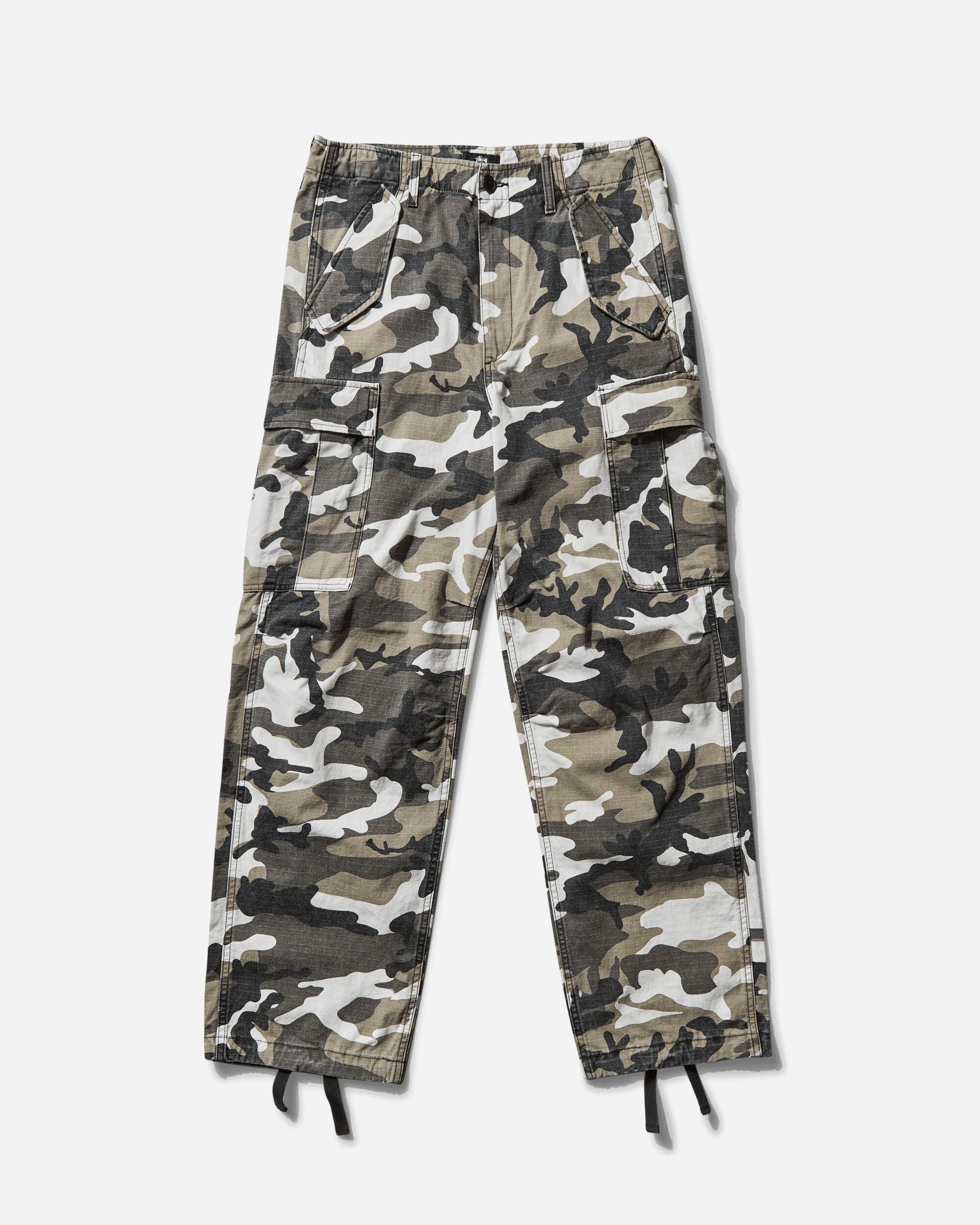 Stüssy Military Cargo Pant Ripstop Snow Camo Pants Cargo 116668SJ 1203