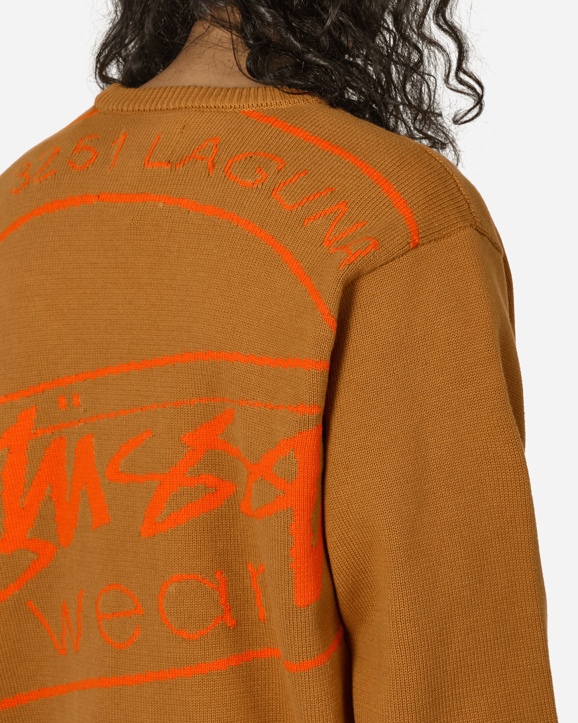 Stüssy Laguna Icon Sweater Tan Knitwears Sweaters 117223SJ 1005