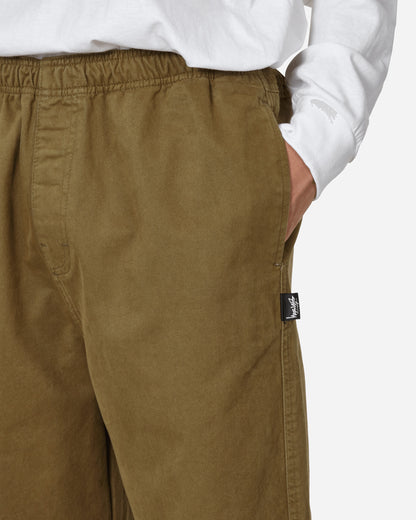 Stüssy Brushed Beach Pant Olive Pants Trousers 116553 OLIV