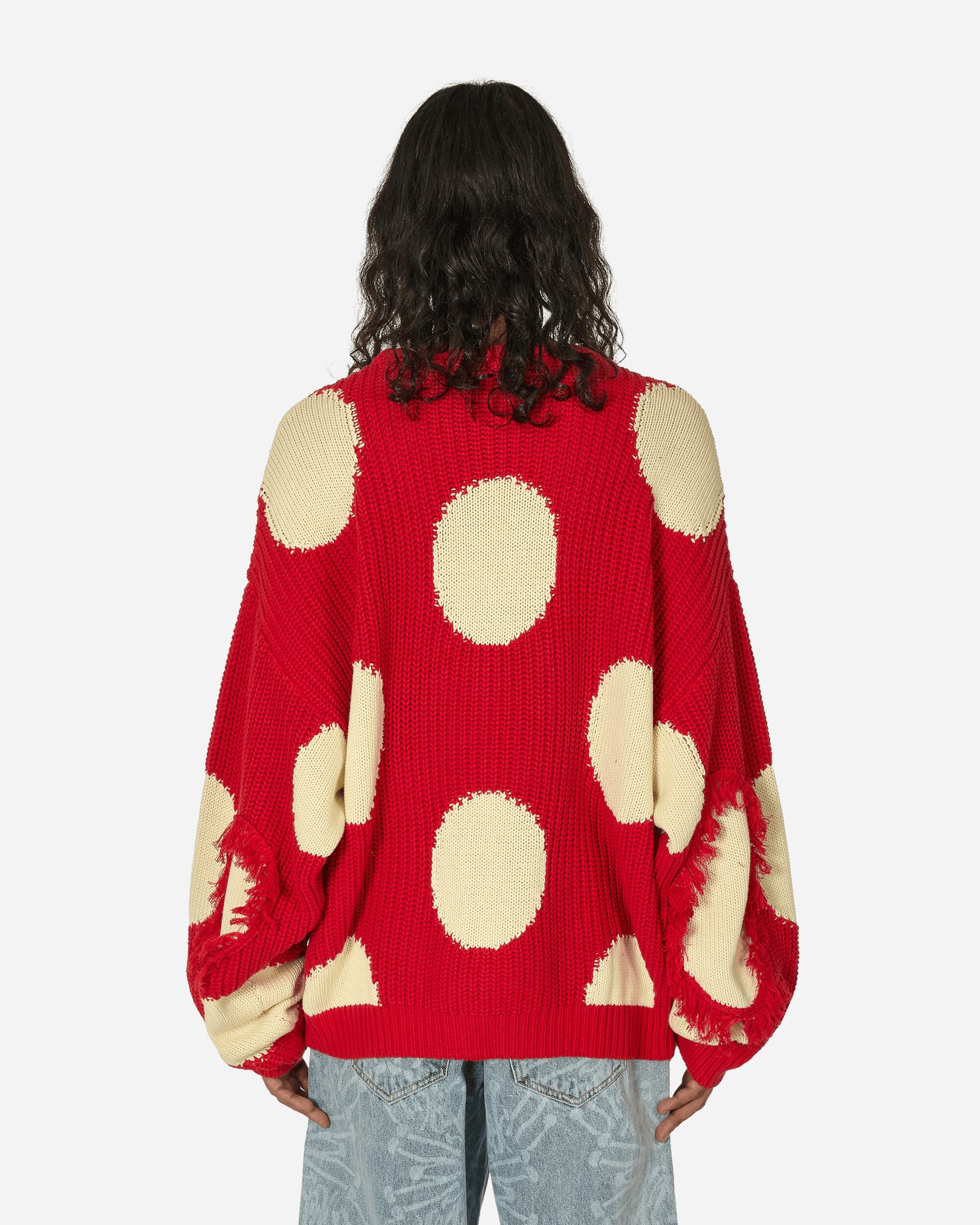 Stingwater Mashroom Knit Sweater Red Knitwears Sweaters MASHROOMKNIT RED