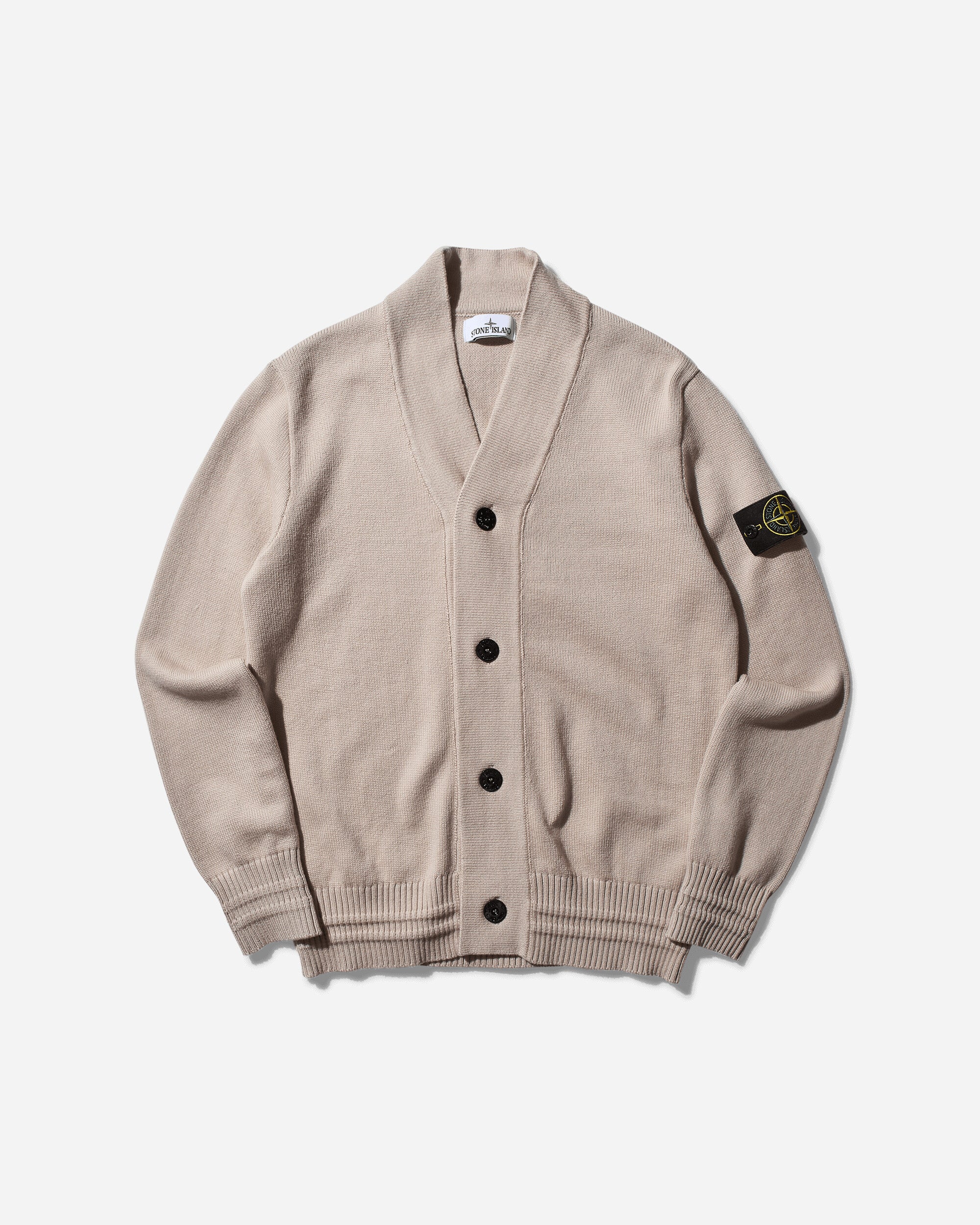 Stone Island Winter Cotton Cardigan Plaster Knitwears Cardigans 8115556A2 V0097