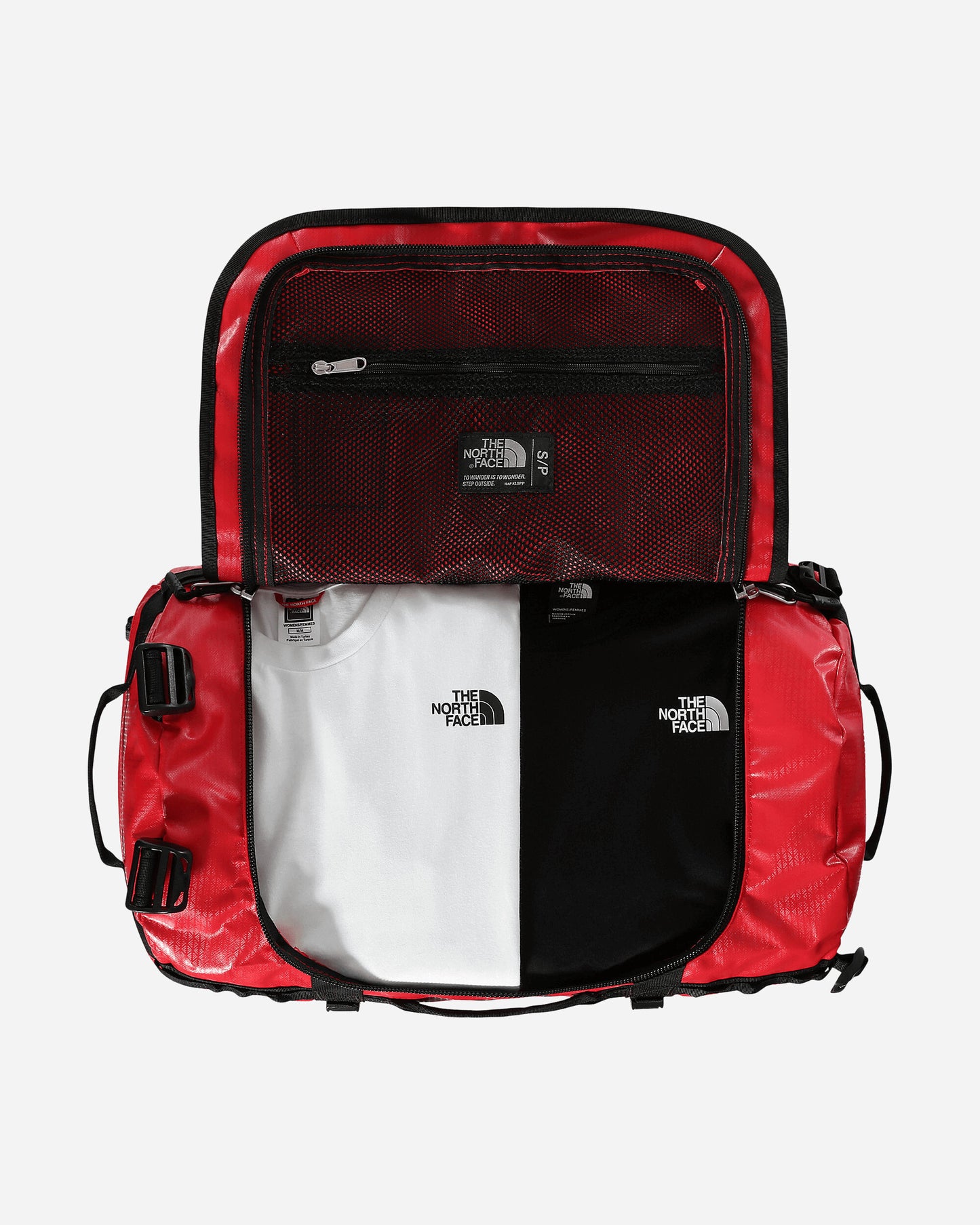 The North Face Base Camp Duffel - S Tnf Red-Tnf Black-Npf Bags and Backpacks Travel Bags NF0A52ST 54A