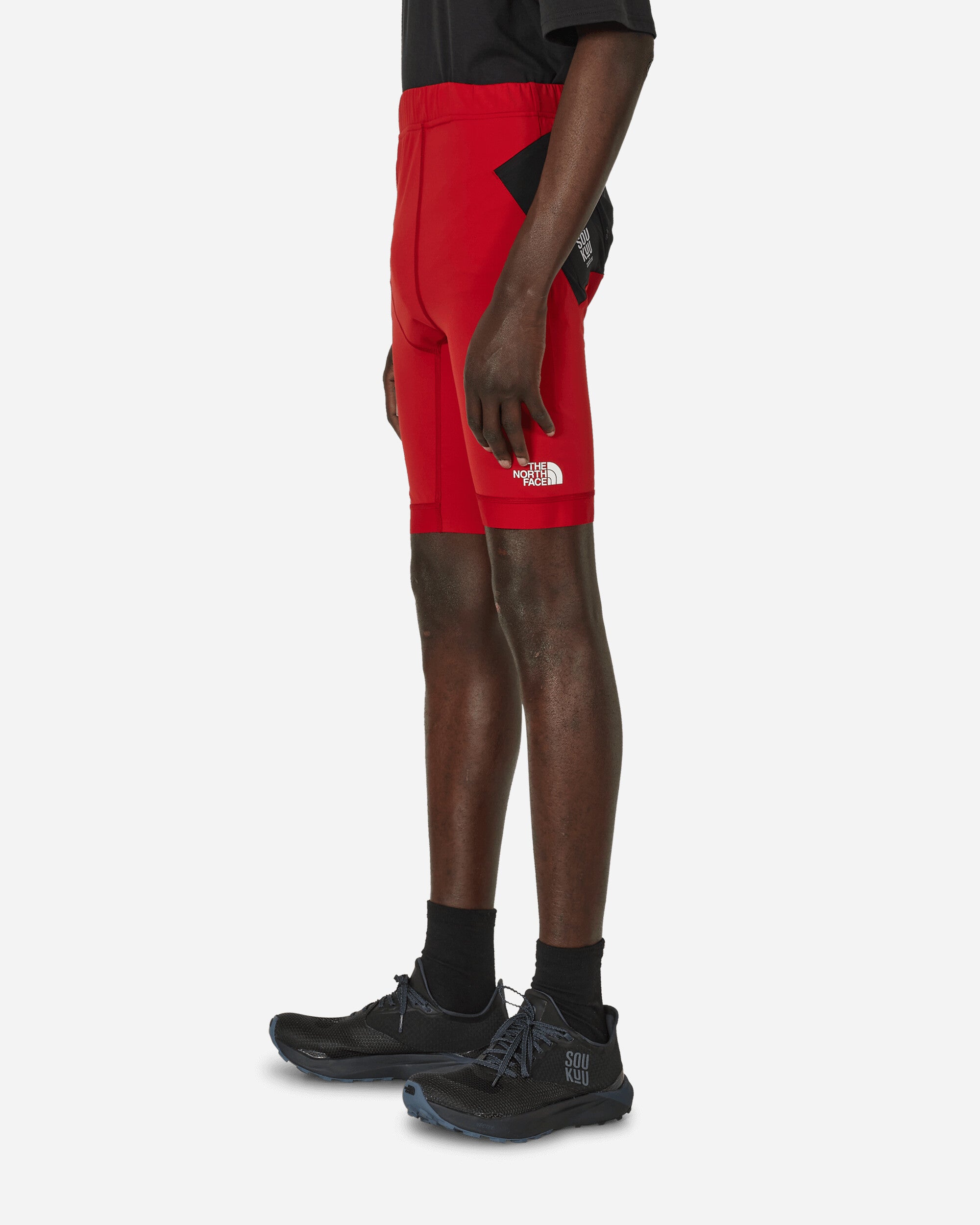 The North Face Project X Tnf X Project U Performance Short Tight Chili Pepper Red-TNF Black Shorts Short NF0A87UM VOL1