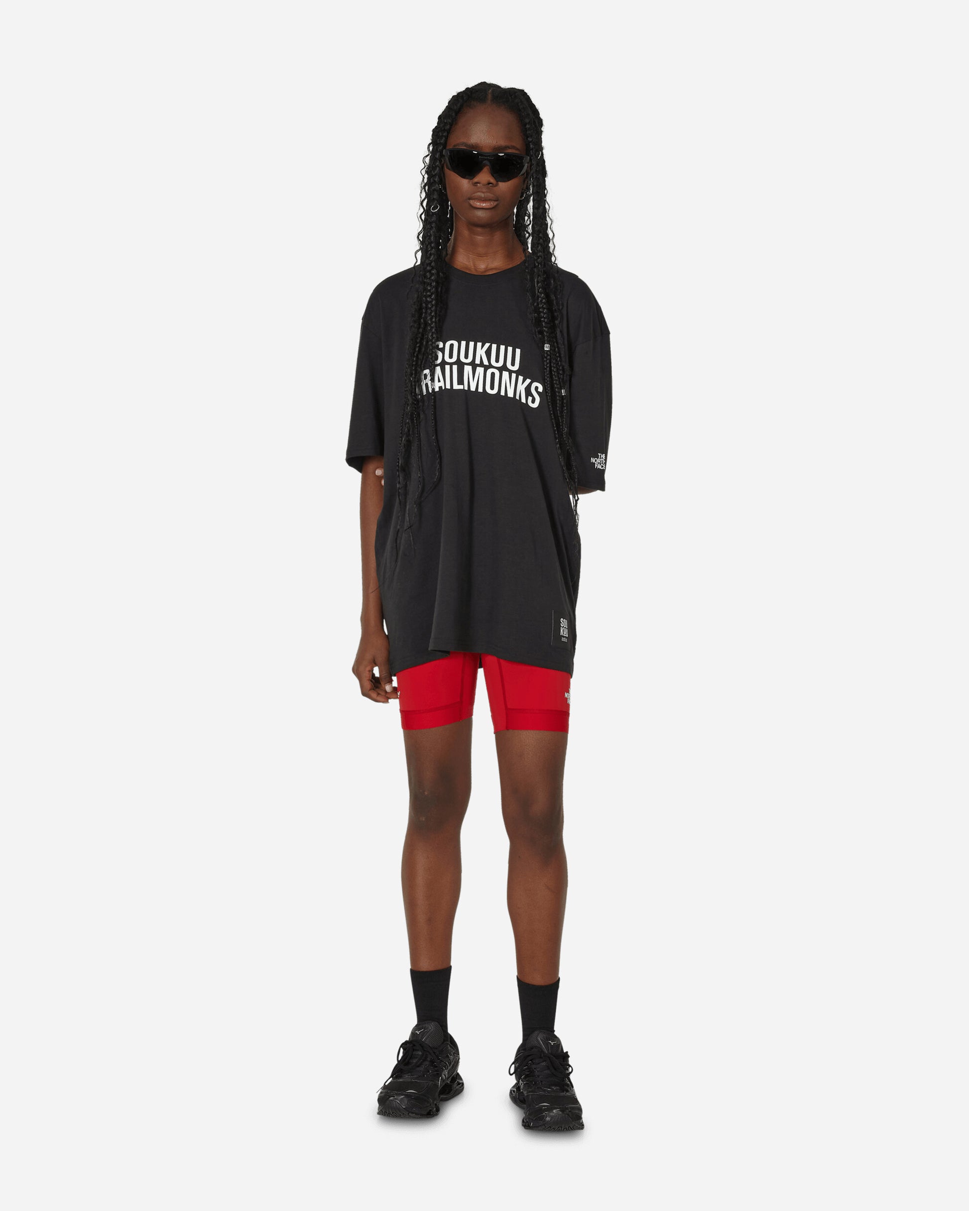 The North Face Project X Tnf X Project U Performance Short Tight Chili Pepper Red-TNF Black Shorts Short NF0A87UM VOL1