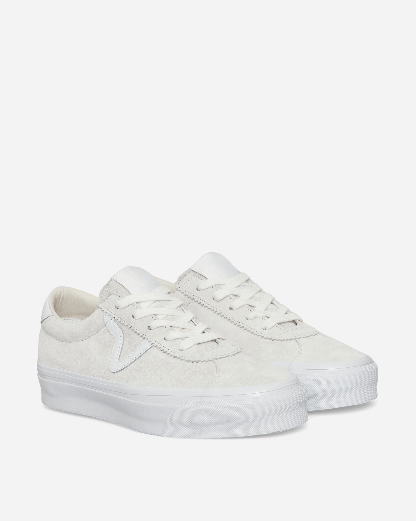 Vans Sport 73 Pig Suede White/White Sneakers Low VN000CR1WWW1