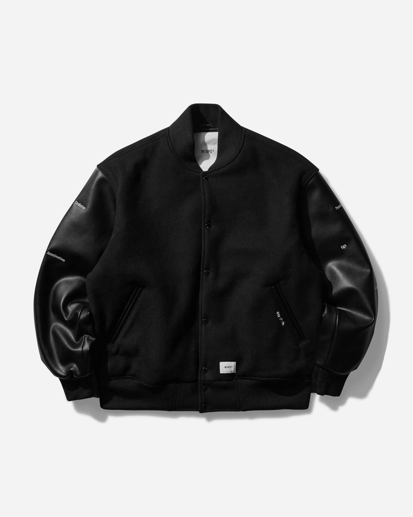 WTAPS Jacket 06 Black Coats and Jackets Bomber Jackets 242CWDT-JKM06 001