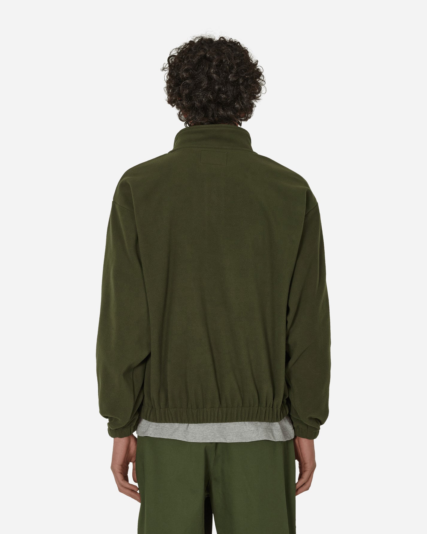 WTAPS Cut & Sew 33 Olive Drab Sweatshirts Crewneck 232ATDT-CSM33 OD