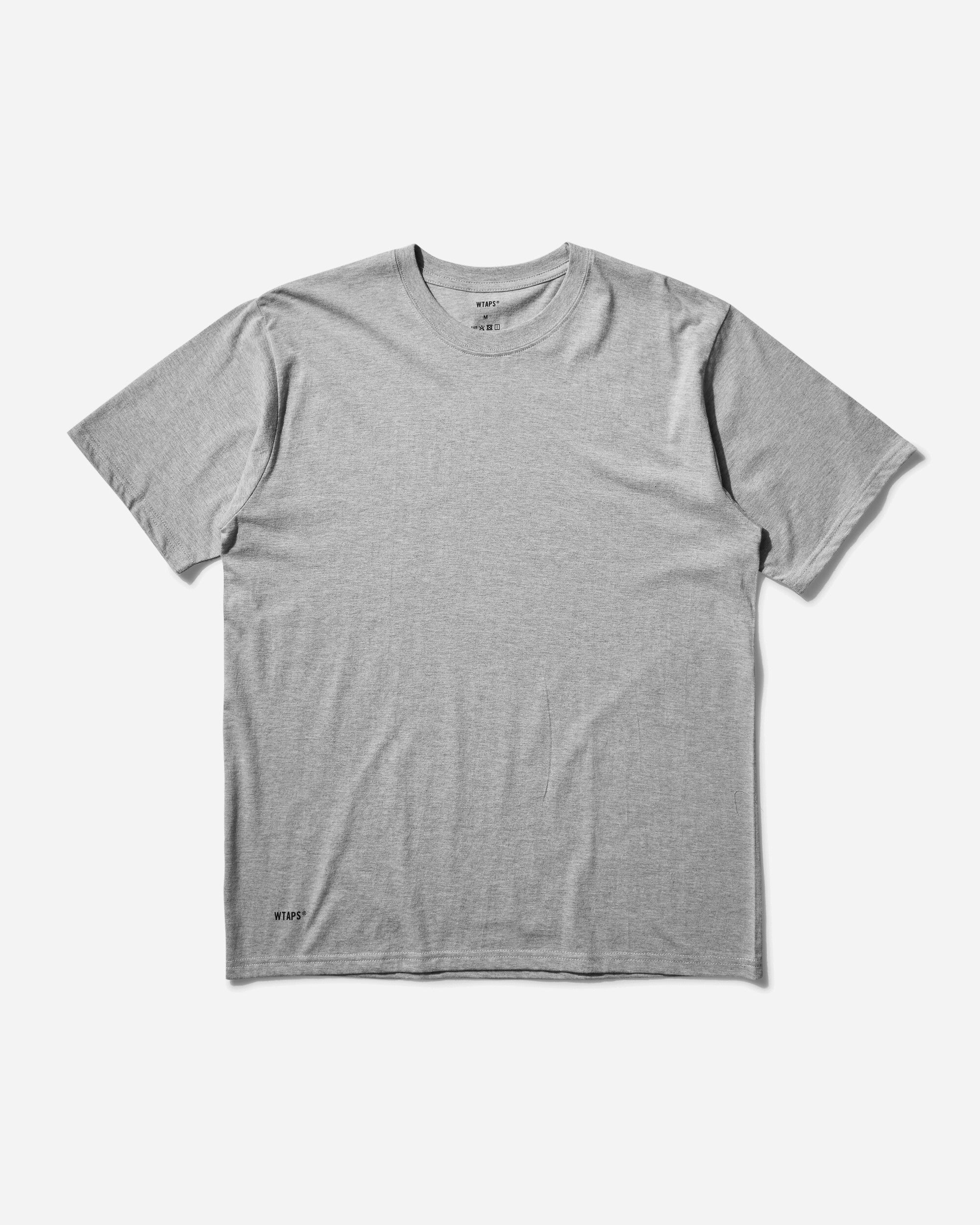 WTAPS Underwear 01 Gray T-Shirts Shortsleeve 242MYDT-UWM01 002