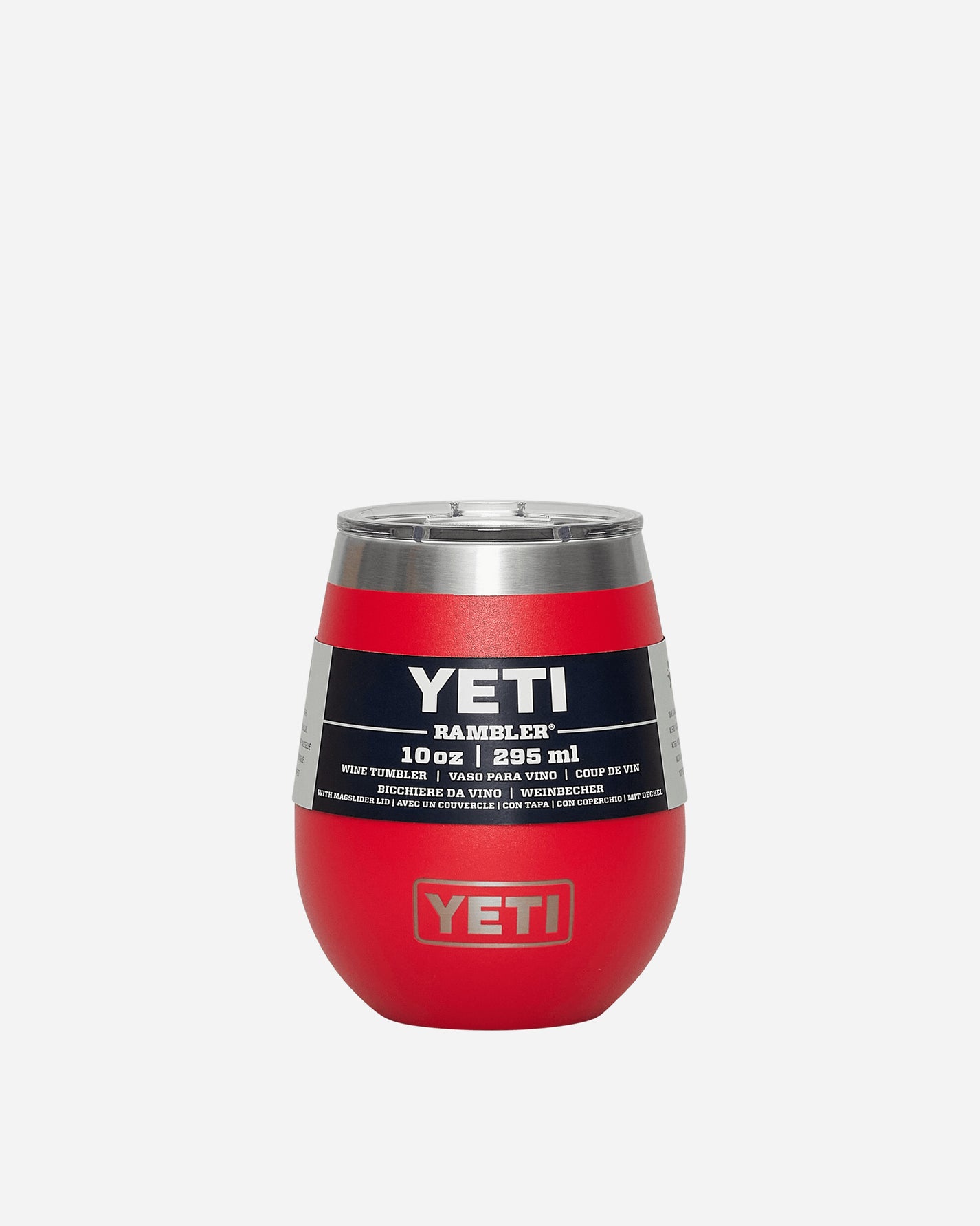 YETI Rambler 10 Oz Wine Tumbler Rescue Red Equipment Bottles and Bowls 0303 SPR