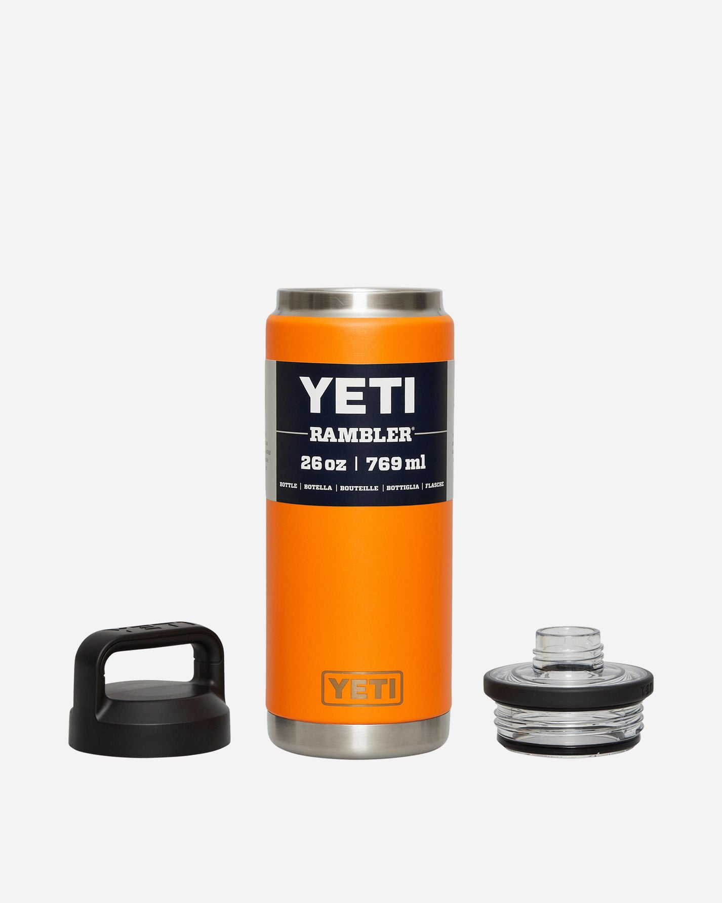 YETI Rambler 26 Oz Bottle King Crab Orange Equipment Bottles and Bowls 0310 KCO