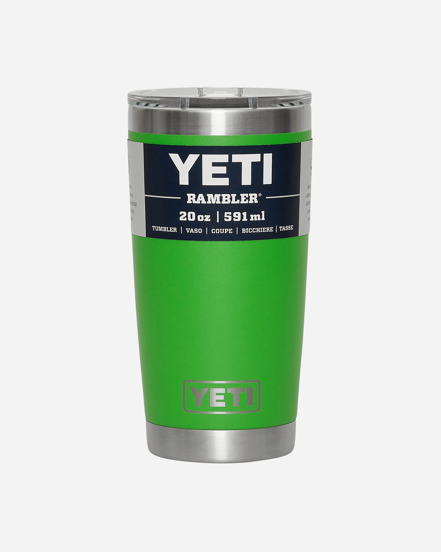 Yeti Rambler 20 Oz Tumbler Canopy Green Equipment Bottles and Bowls 0305 SPG