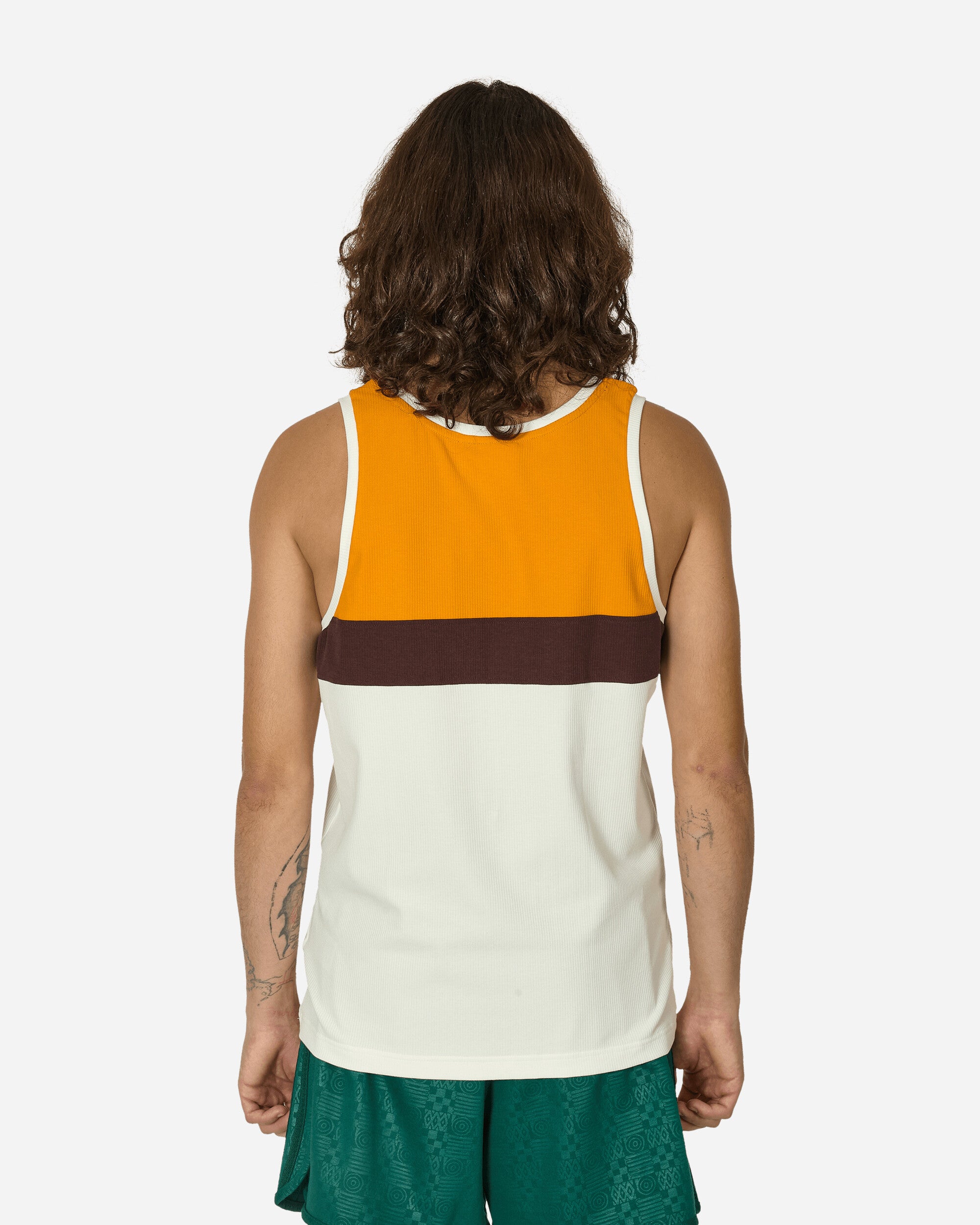 adidas 80S Rib Tank Off White T-Shirts Top JC6526