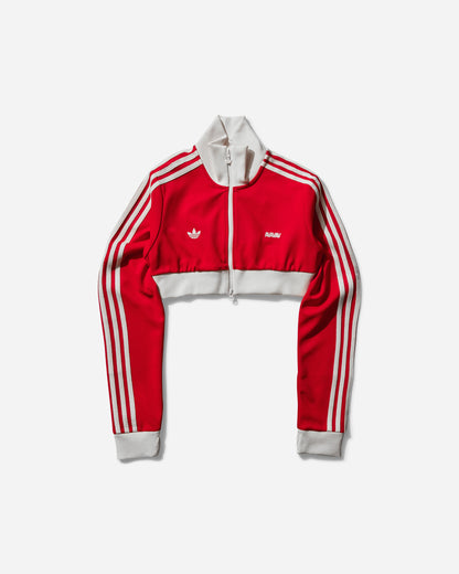 adidas Wmns Cropped Track T Better Scarlet Sweatshirts Track Tops JG8784