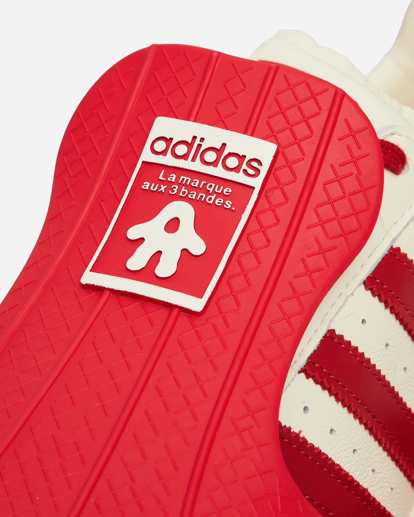 adidas Wmns Superfinger Superstar Better Scarlet/Off White Sneakers Low JP7142