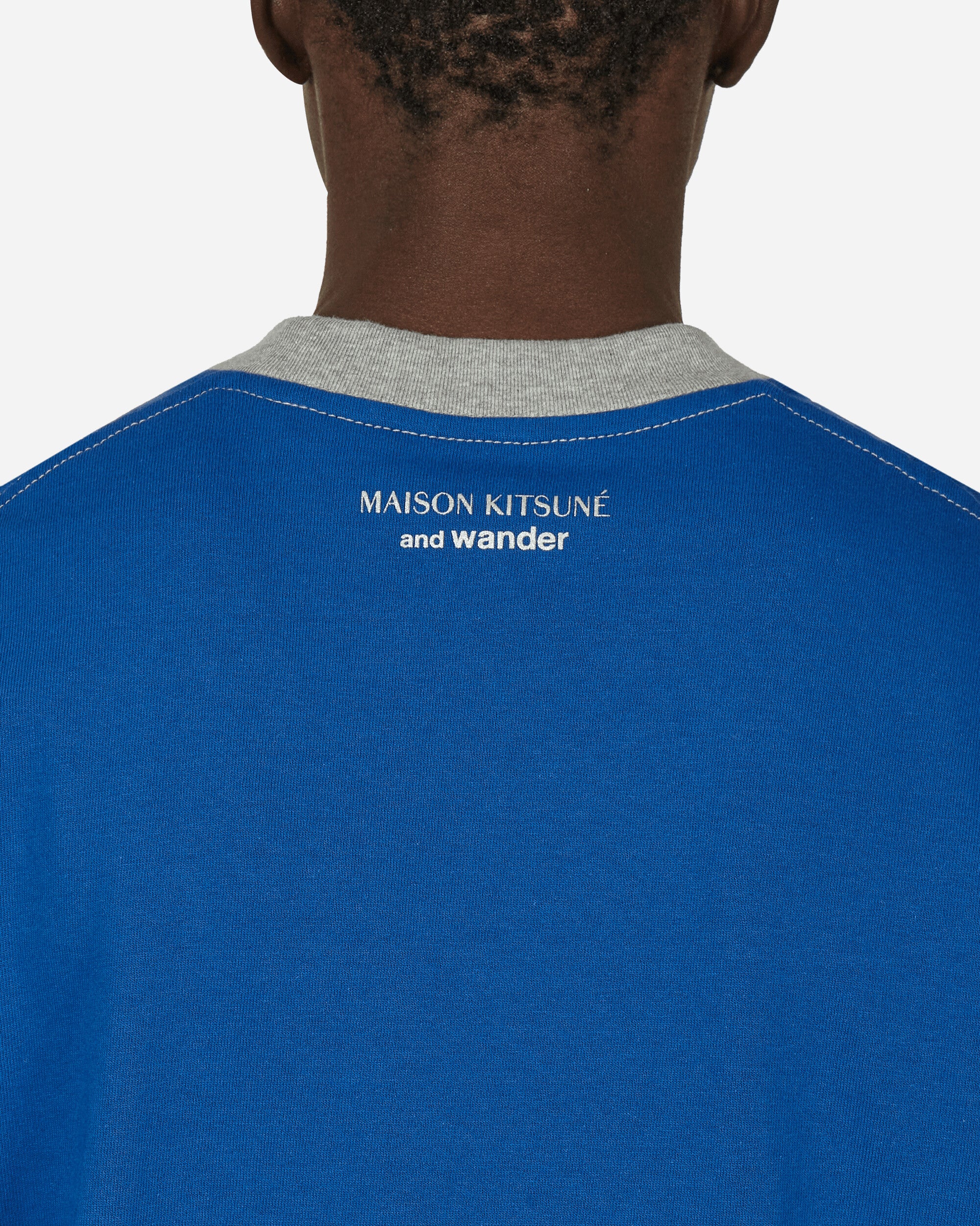 and wander 14 Mkxawd Ringer Cotton T Blue T-Shirts Shortsleeve 5743284913 110