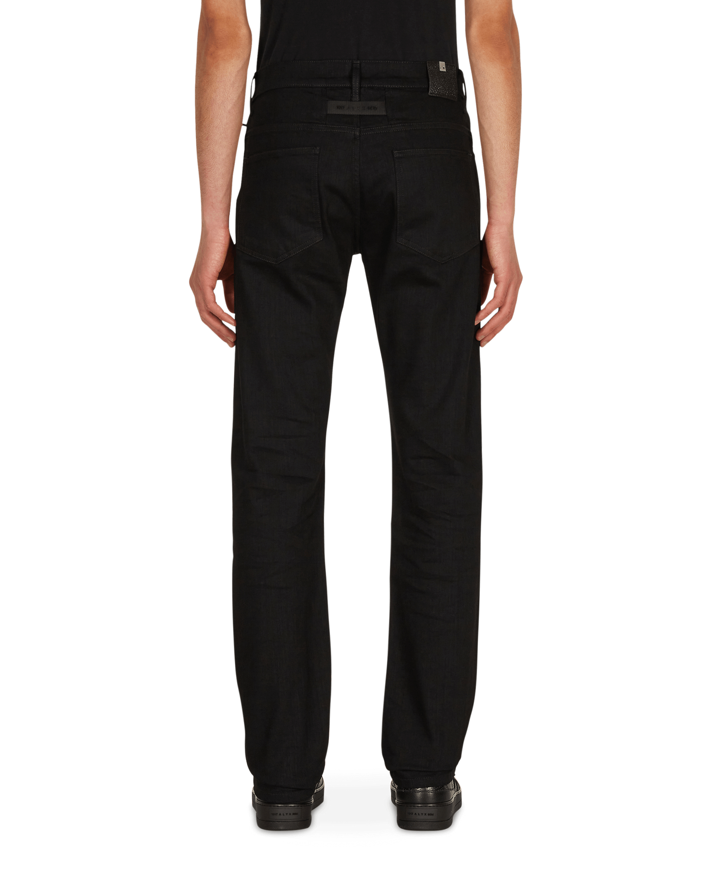 1017 Alyx 9SM True Black 6 Pocket With A Ring Black Pants Trousers AAMPA0212FA02 BLK0001