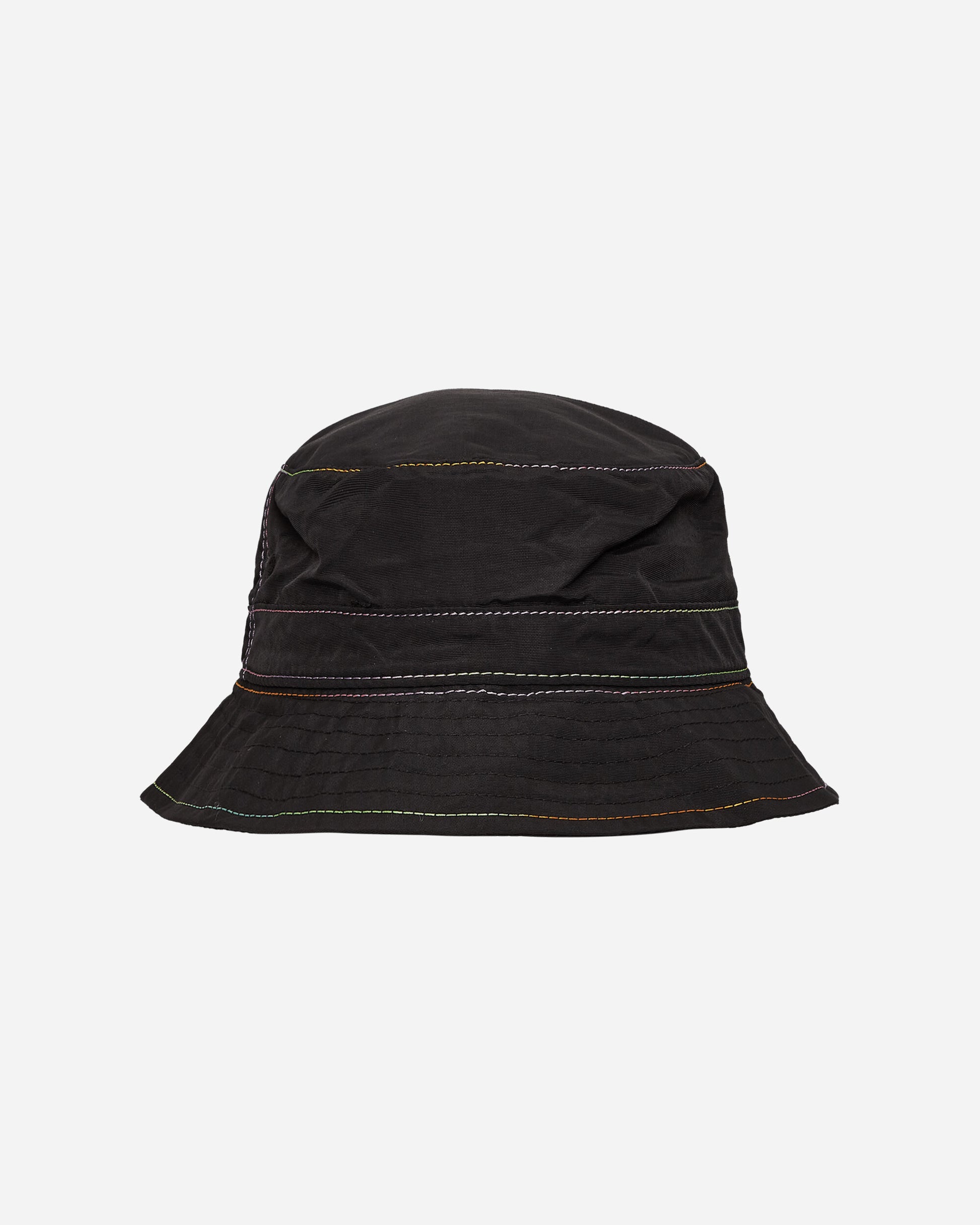 4 Worth Doing Gradient Stitch Nylon Bucket Black Hats Bucket 4WDSS23HT5 BLACK