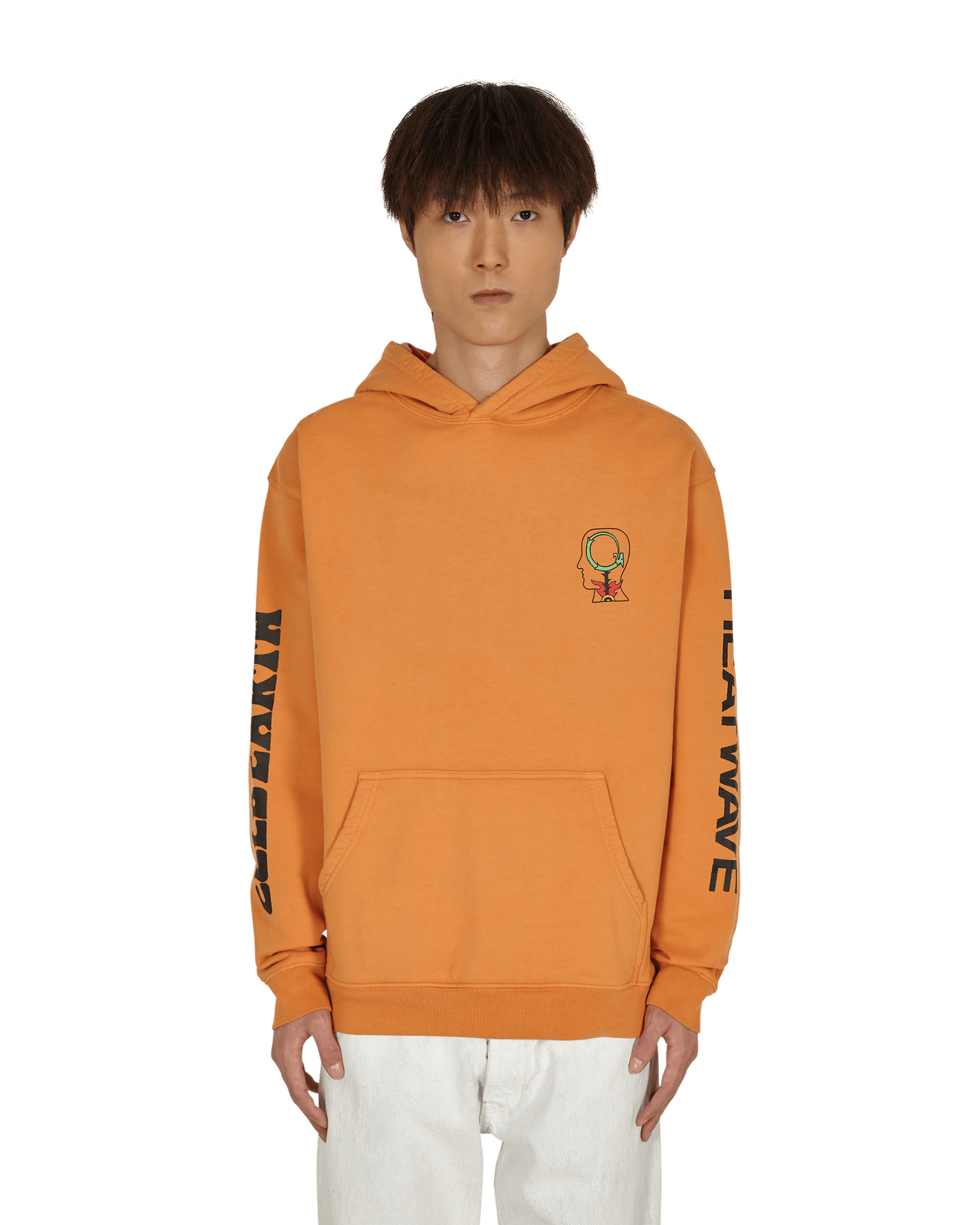 Brain Dead Heatwave Orange Sweatshirts Hoodies BDF21T09001947 OR01