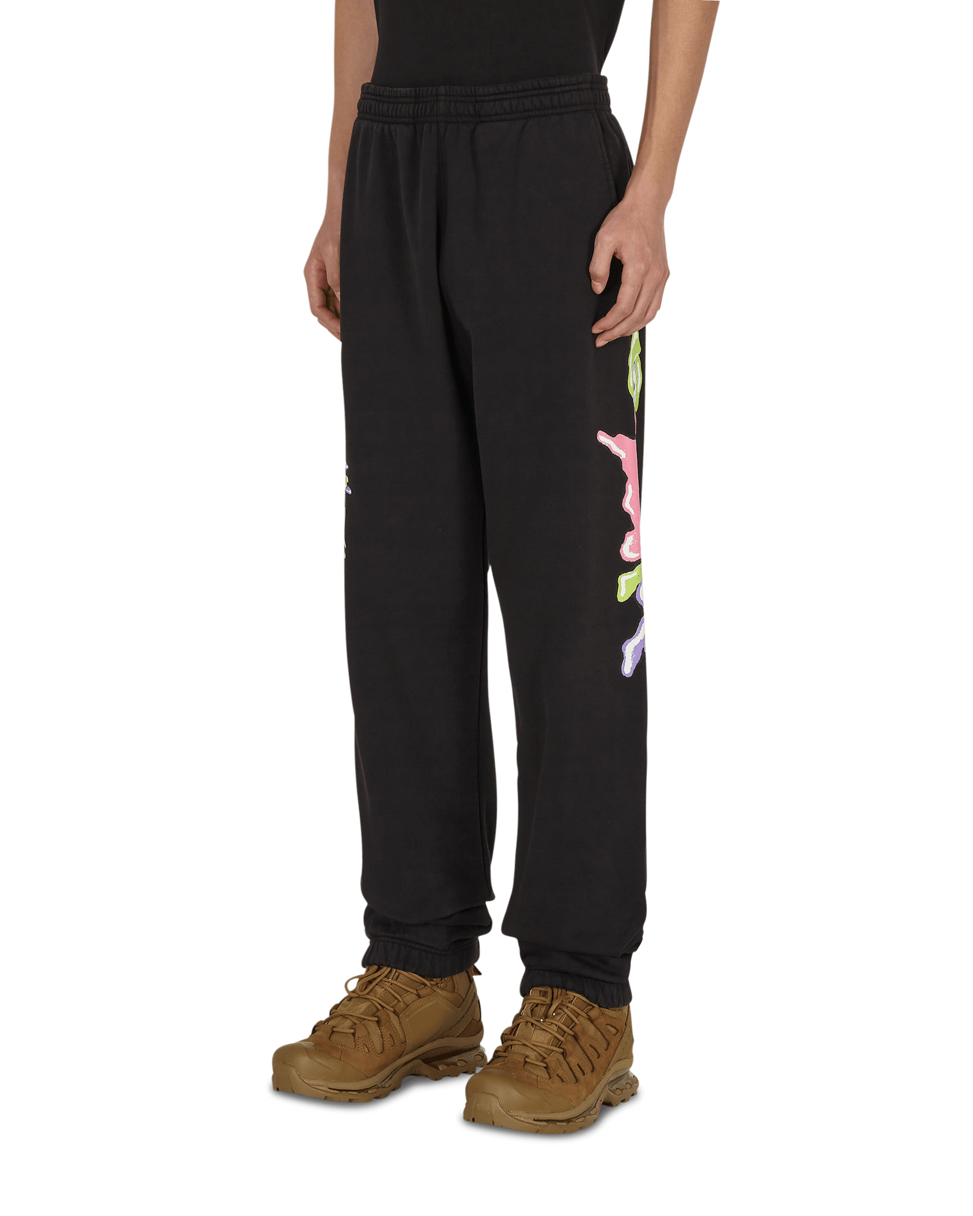 Brain Dead Paintmam Black Pants Sweatpants BDF21B00001954 BK01