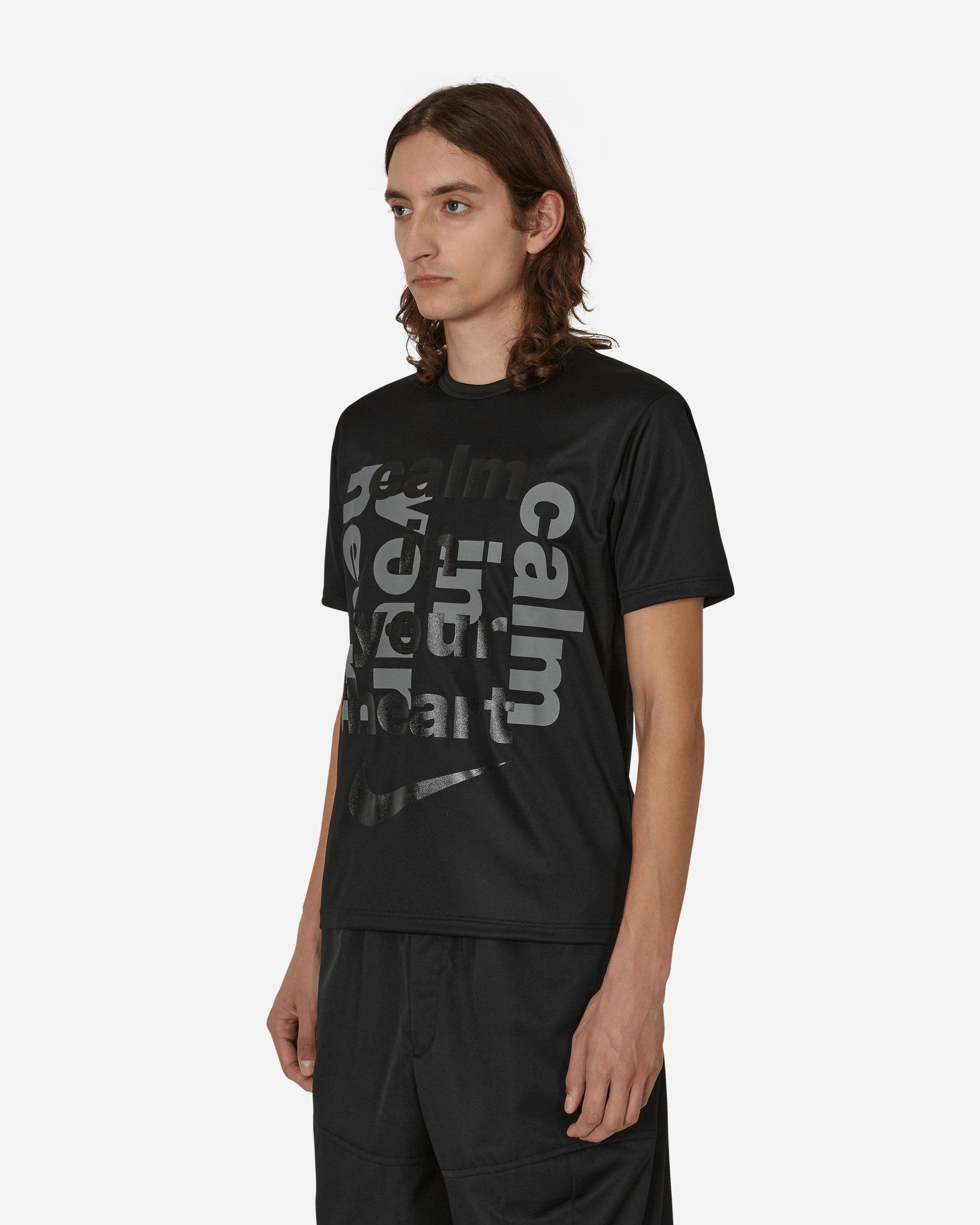 Comme Des Garçons Black Unisex T-Shirt Black T-Shirts Shortsleeve 1J-T101-W22  1