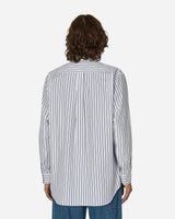 Comme Des Garçons Shirt Mens Shirt Woven Stripe Shirts Longsleeve Shirt FZ-B115-PER  119