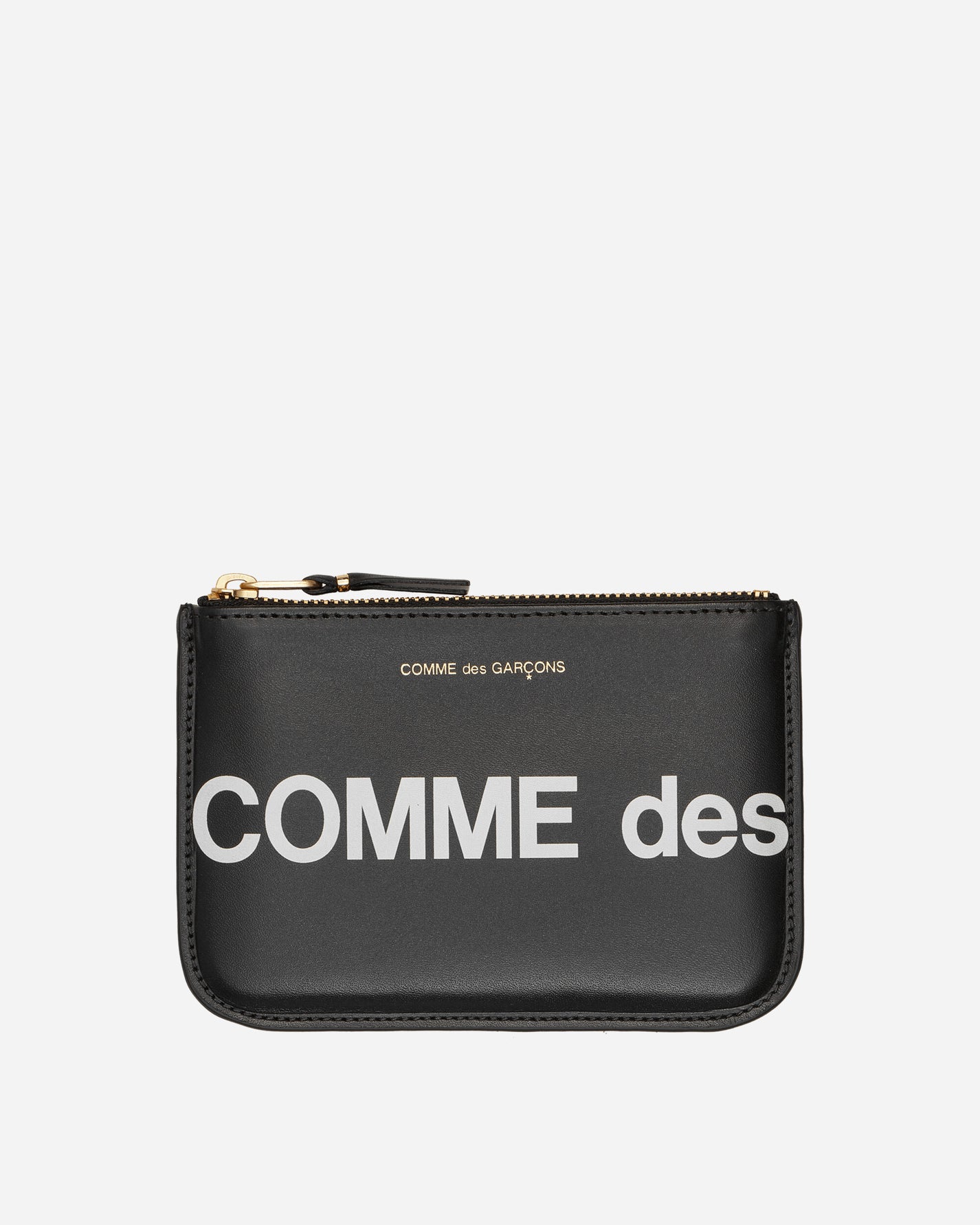Comme Des Garçons Wallet Wallet/Huge Logo Black Wallets and Cardholders Wallets SA8100HL 1