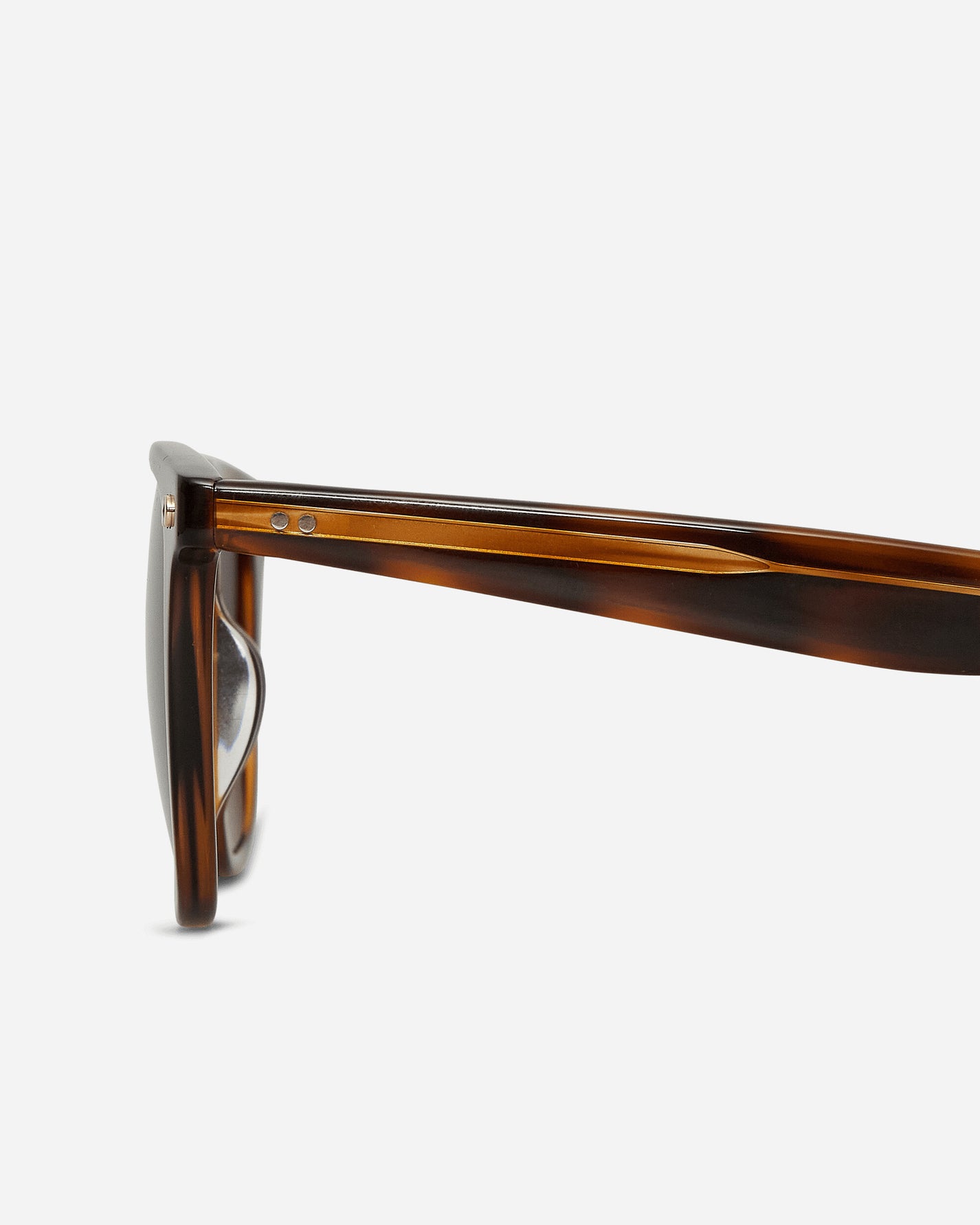 Garrett Leight Brooks X 48 Spotted Brown/Pure G15 Eyewear Glasses 2083-48 SPBRNSH