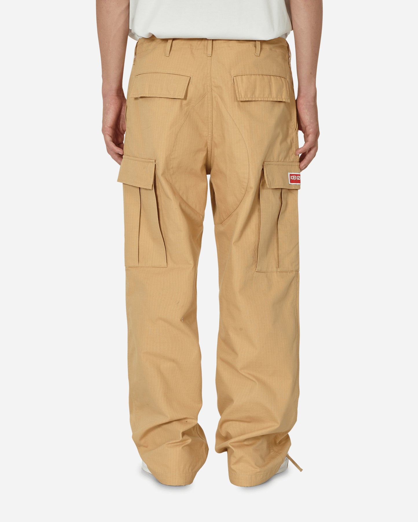 KENZO Paris Cargo Workwear Pant Camel Pants Trousers FD65PA2429DL 12