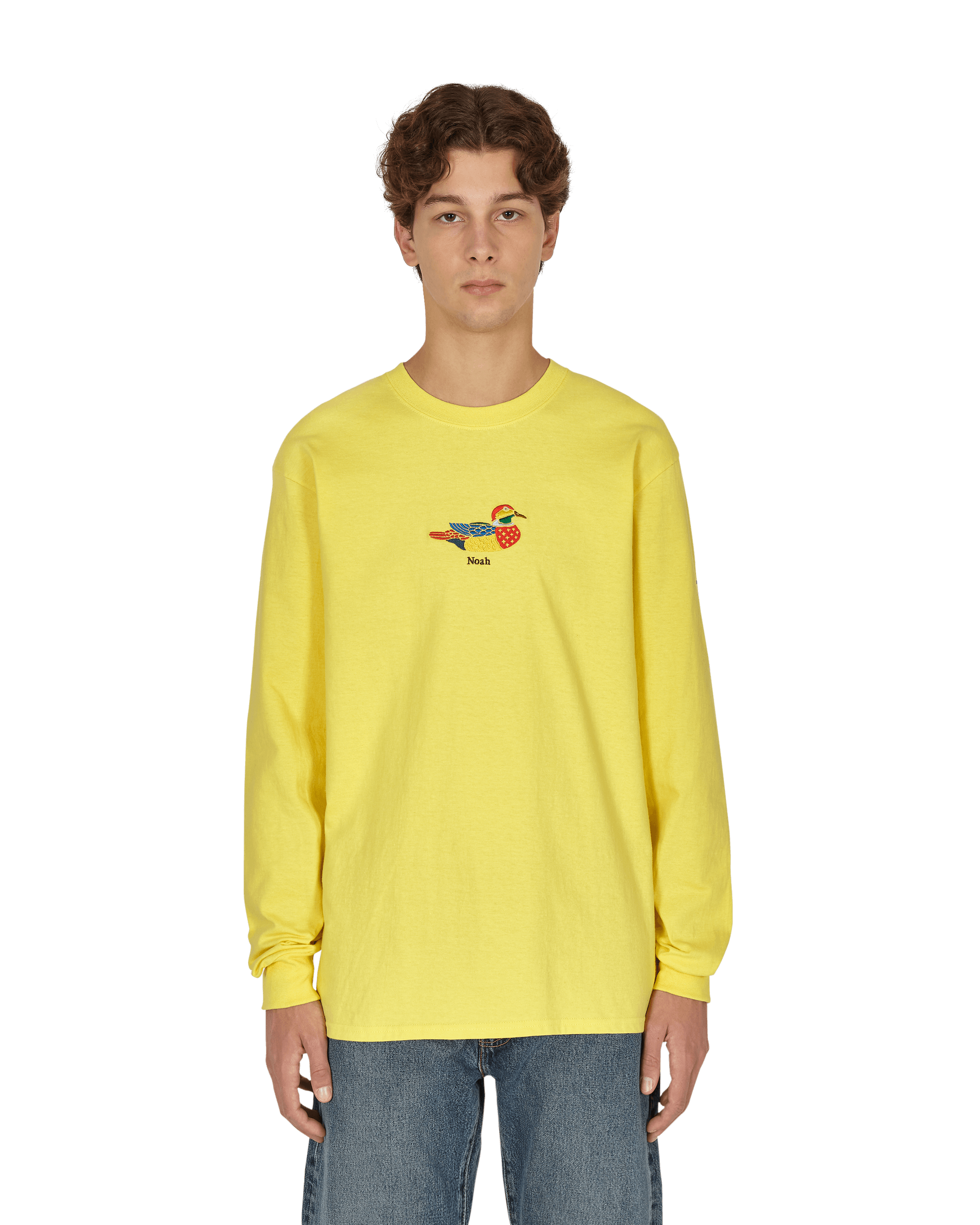 Noah Duck Ls Yellow T-Shirts Shortsleeve T018FW21 YWL