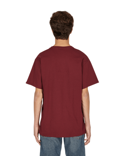 Noah Sign Tee Athletic Maroon T-Shirts Shortsleeve T010FW21 AMN