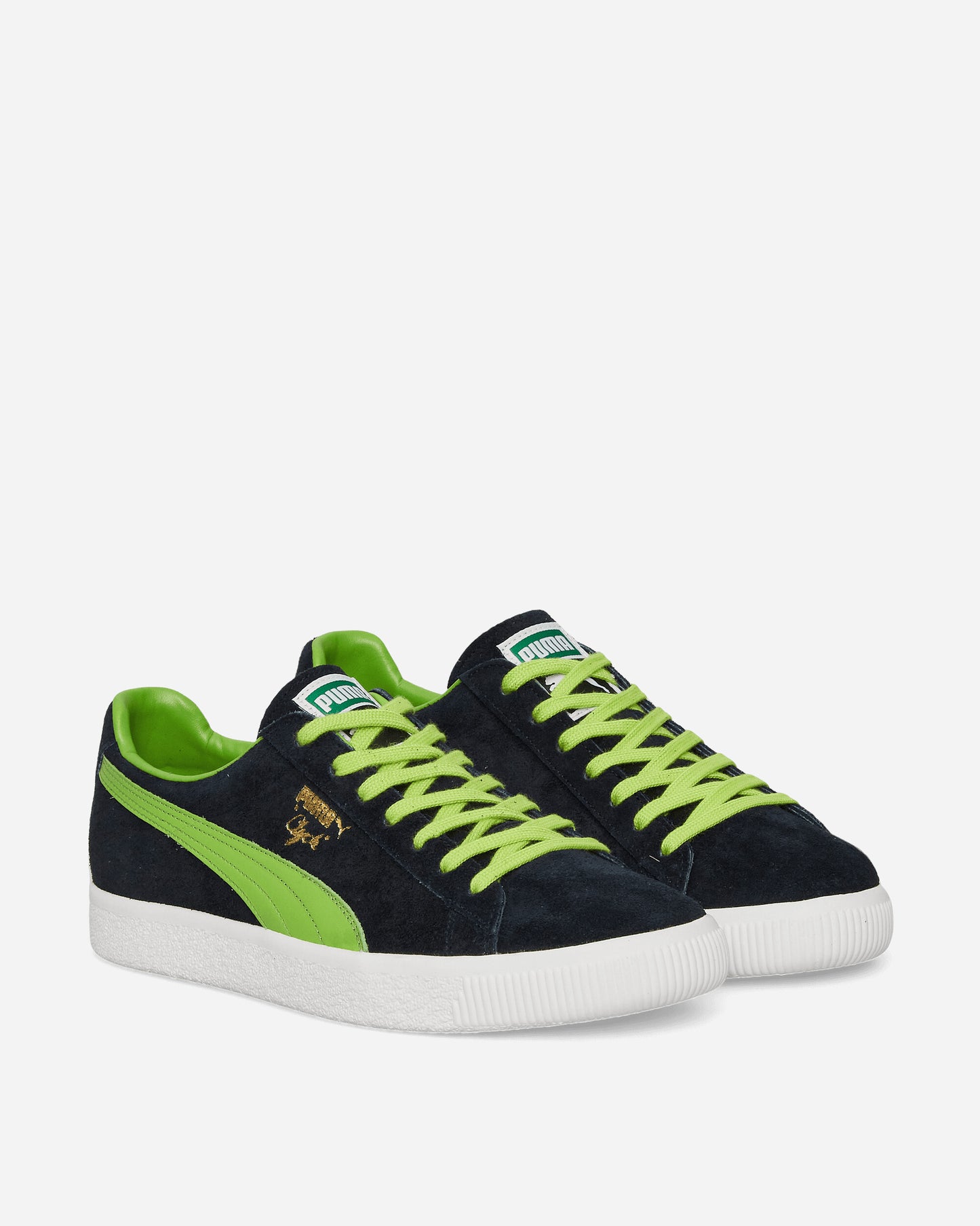 Puma Clyde Clydezilla Mij Puma Navy/Lime Sneakers Low 390085-02