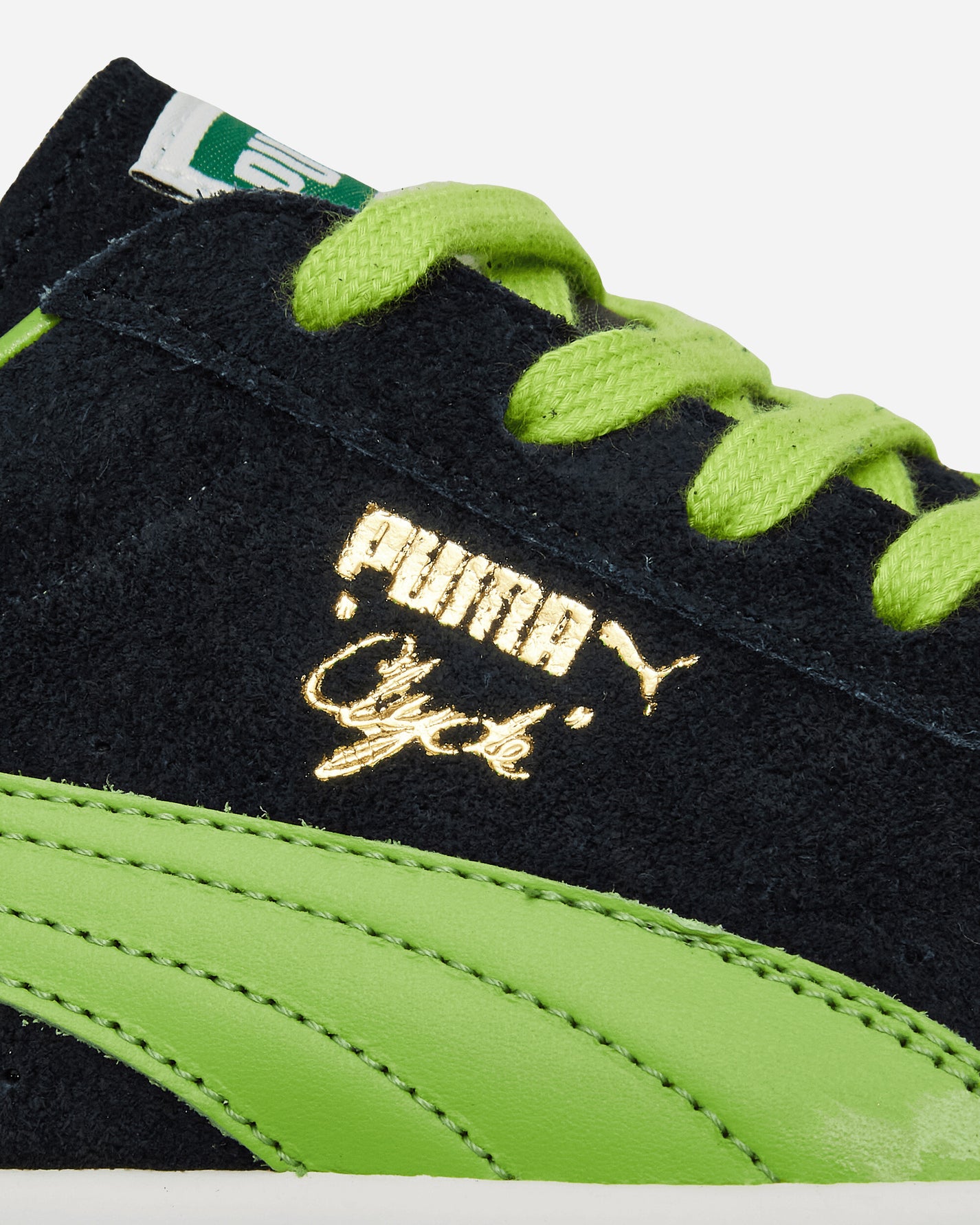 Puma Clyde Clydezilla Mij Puma Navy/Lime Sneakers Low 390085-02