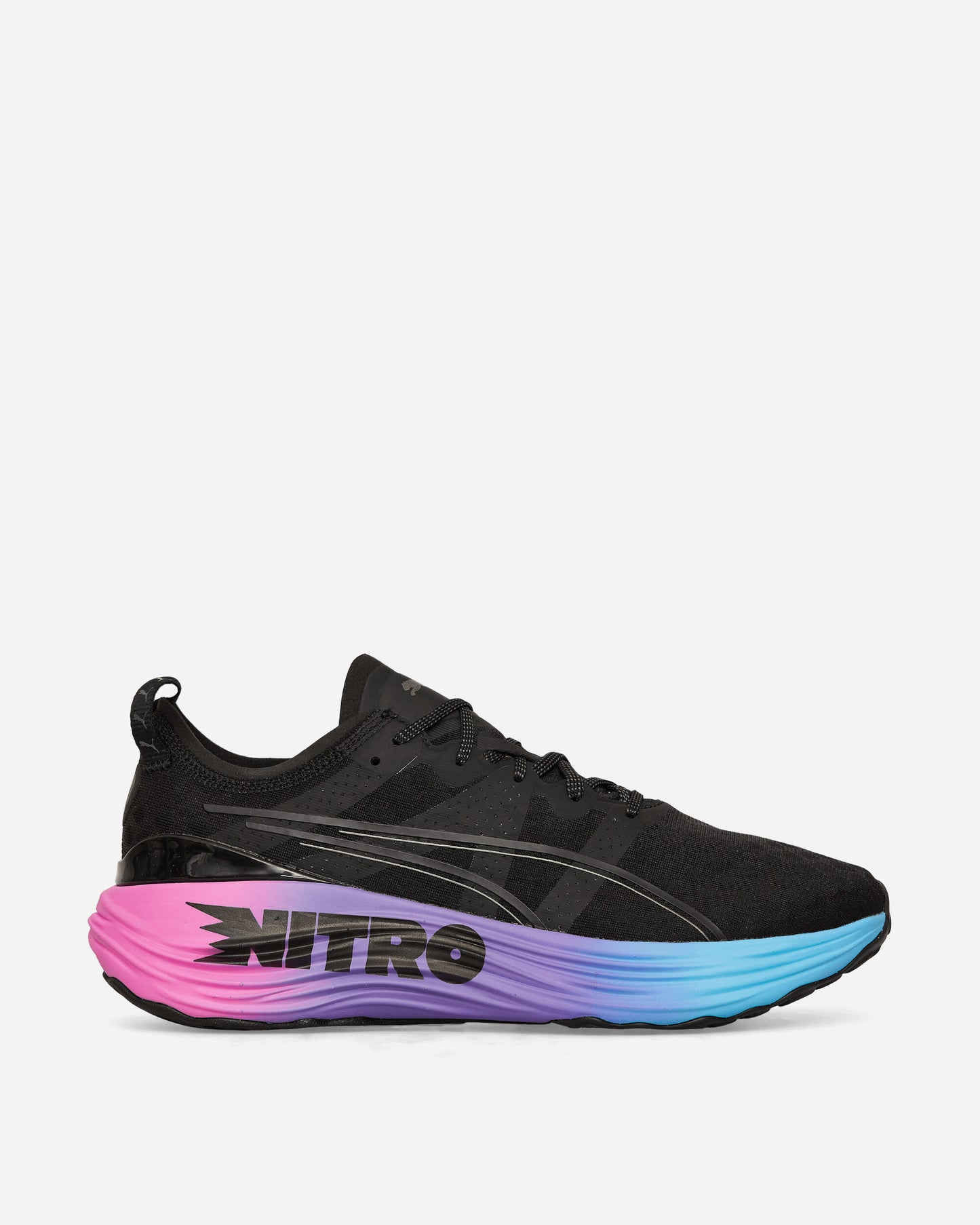 Puma Foreverrun Nitro Sunset Black/Luminous Blue Sneakers Low 380007-01