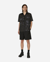 Sacai Eric Haze / Bandana Print Shirt Black Shirts Shortsleeve Shirt 23-02980M 001