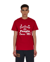 Serving The People Loves Me Red Shirts Shortsleeve STPS21ILOVETEE 002