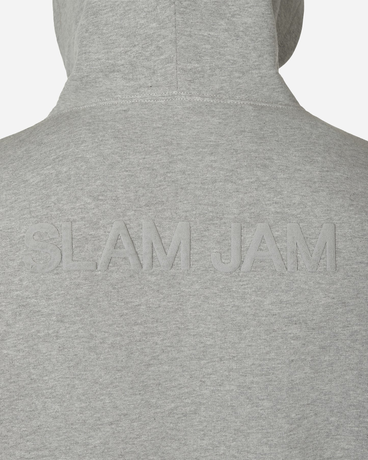 Slam Jam Graphic Hoodie Grey Sweatshirts Hoodies SBMW004JY04 GRY0001