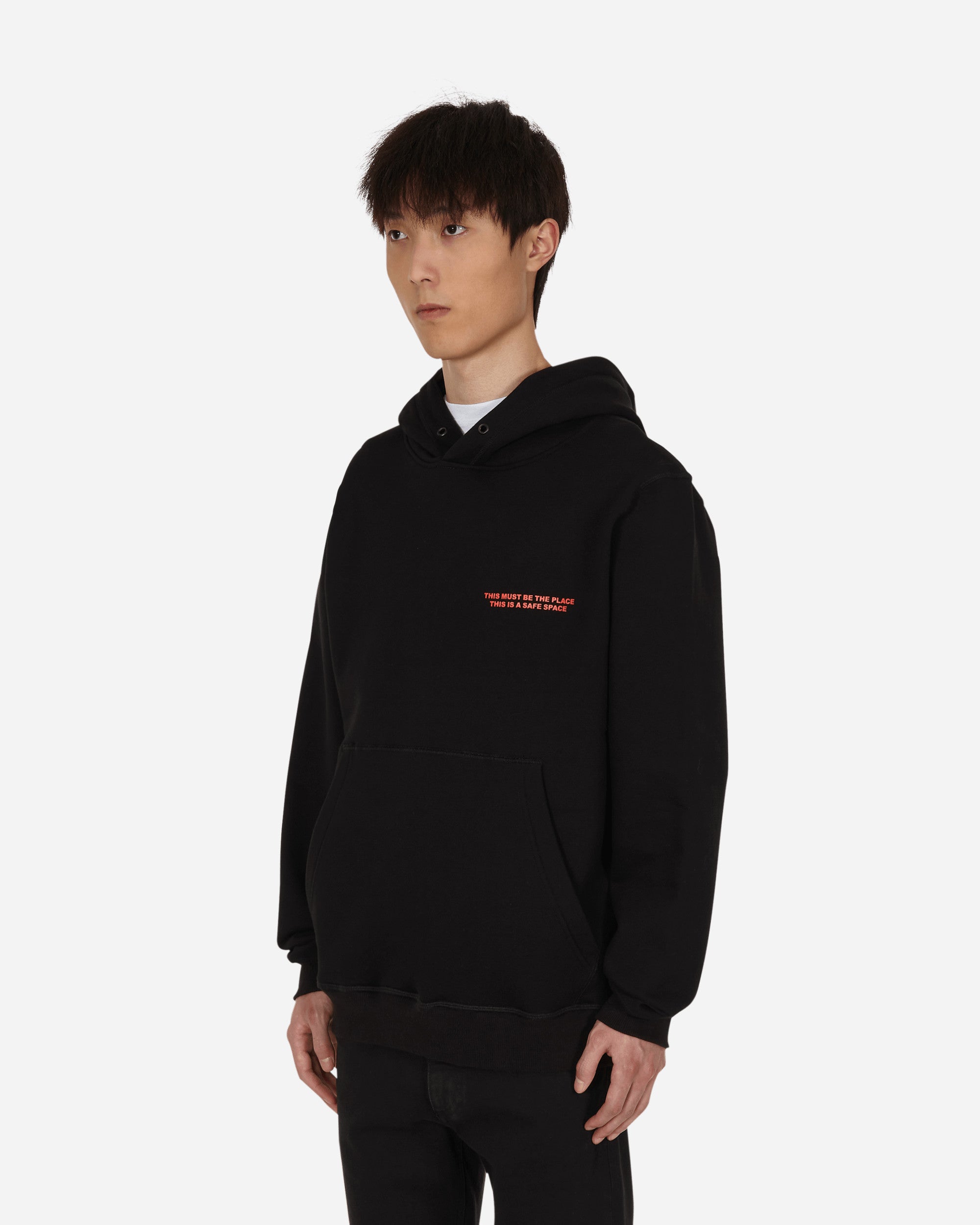 Slam Jam Hoodie Sj-Ill Studio Black Sweatshirts Hoodies BBM0015FA04 BLK0001