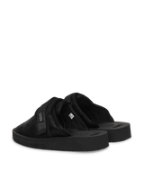 Suicoke Zavo-Vhl Black Sandals and Slides Sandal OG-072VHL- BLK