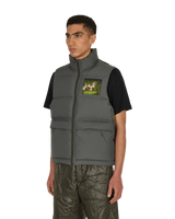 Undercover Vest Gray Khaki Coats and Jackets Vests UC2A4001 GRAY