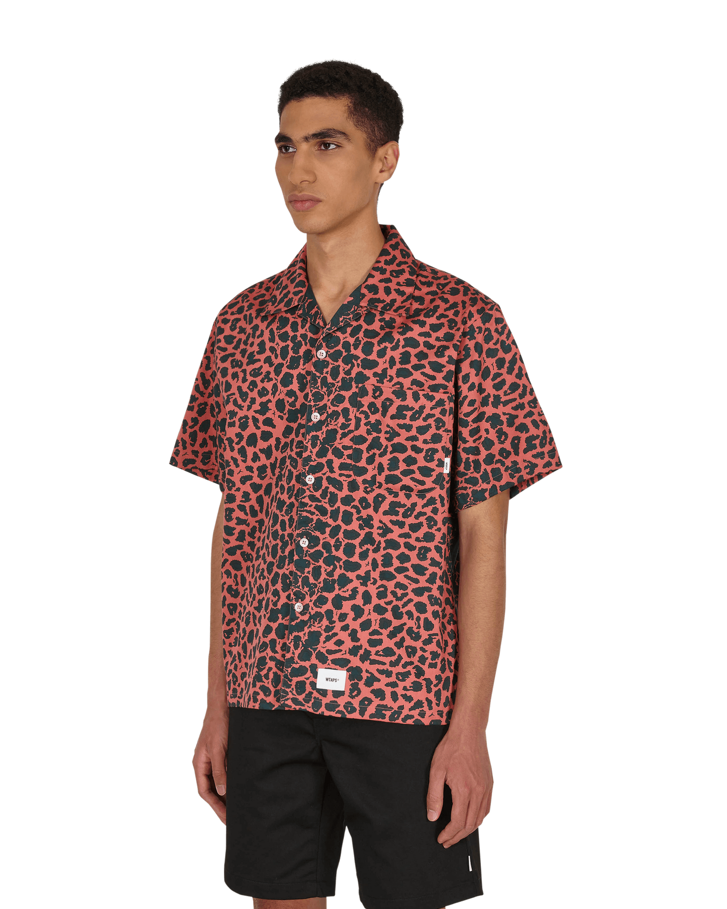 Wtaps Night Vision Satin Camo Pink T-Shirts Shortsleeve 211TQDT-SHM05 PK